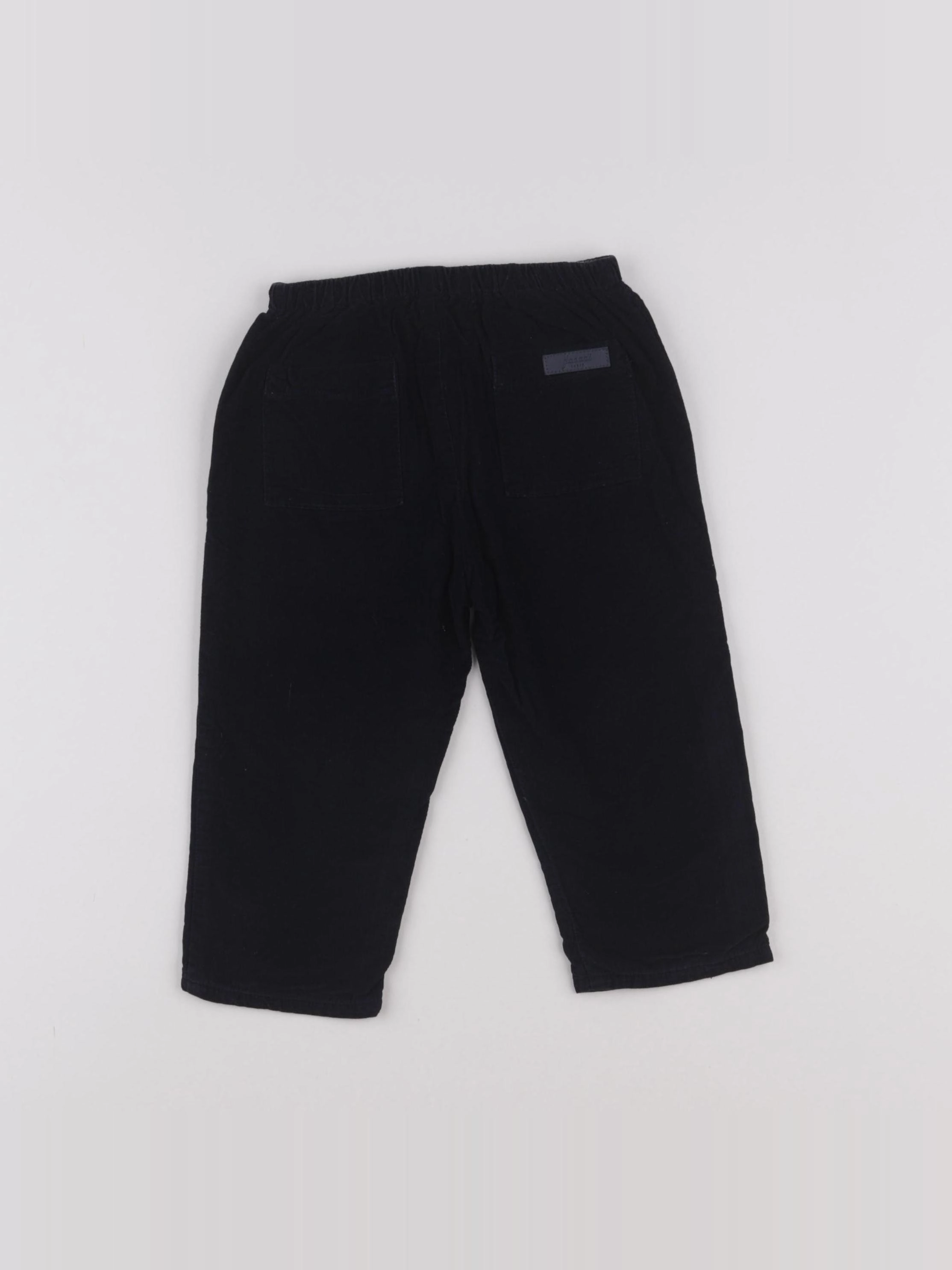 Jacadi - pantalon doublé bleu - 18 mois