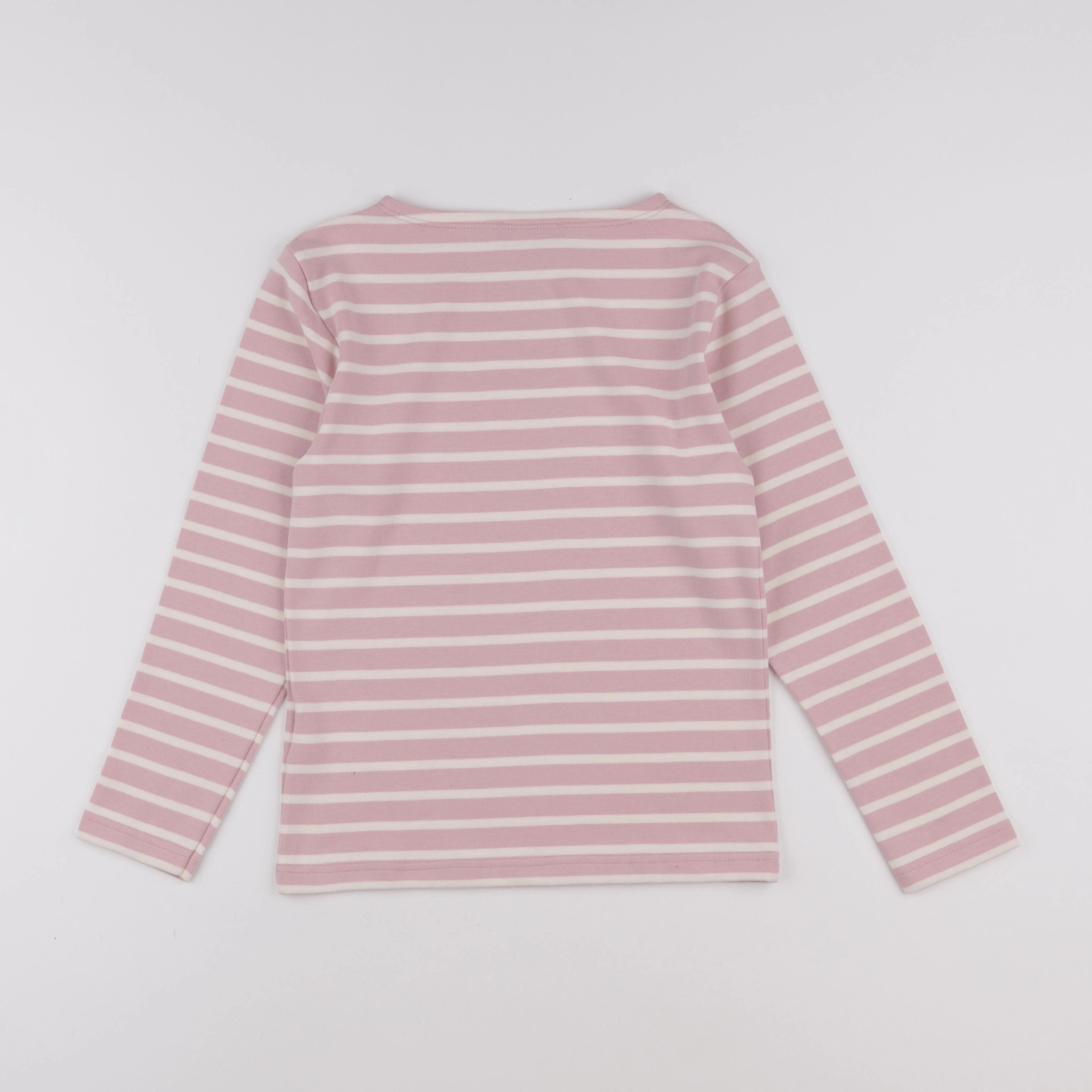 Armor Lux - tee-shirt rose - 8 ans
