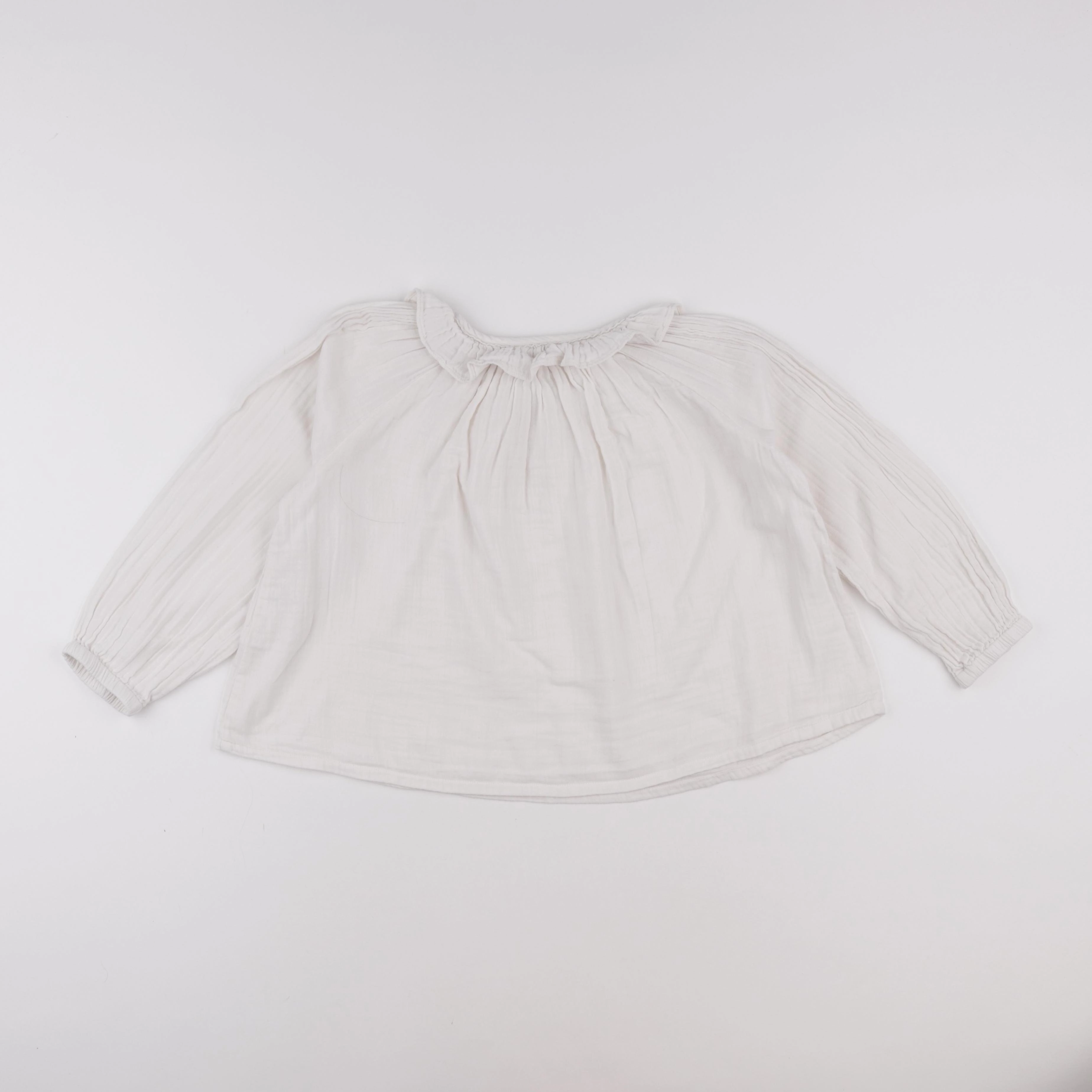 Cyrillus - blouse blanc - 6 ans