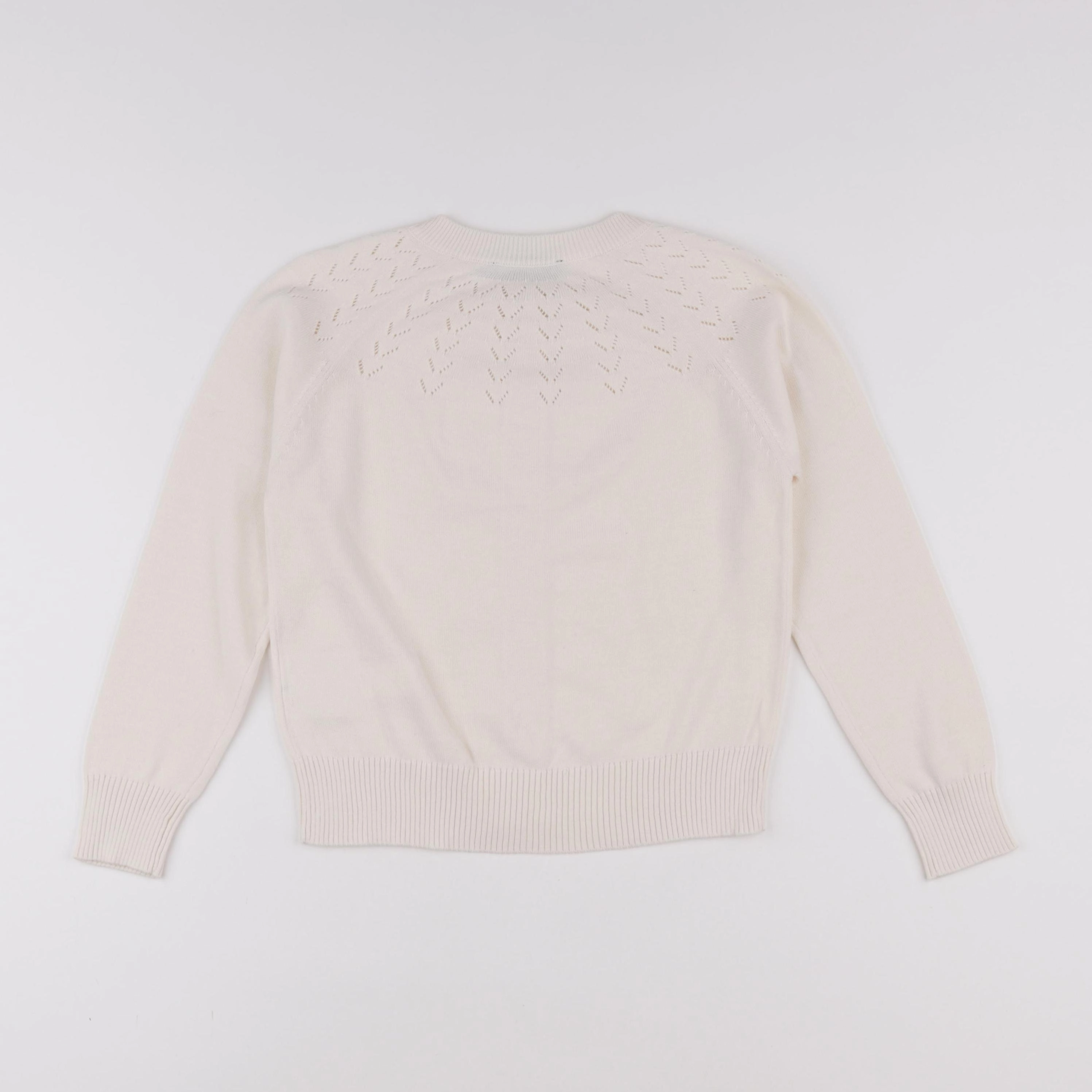 Monoprix - gilet beige - 8 ans