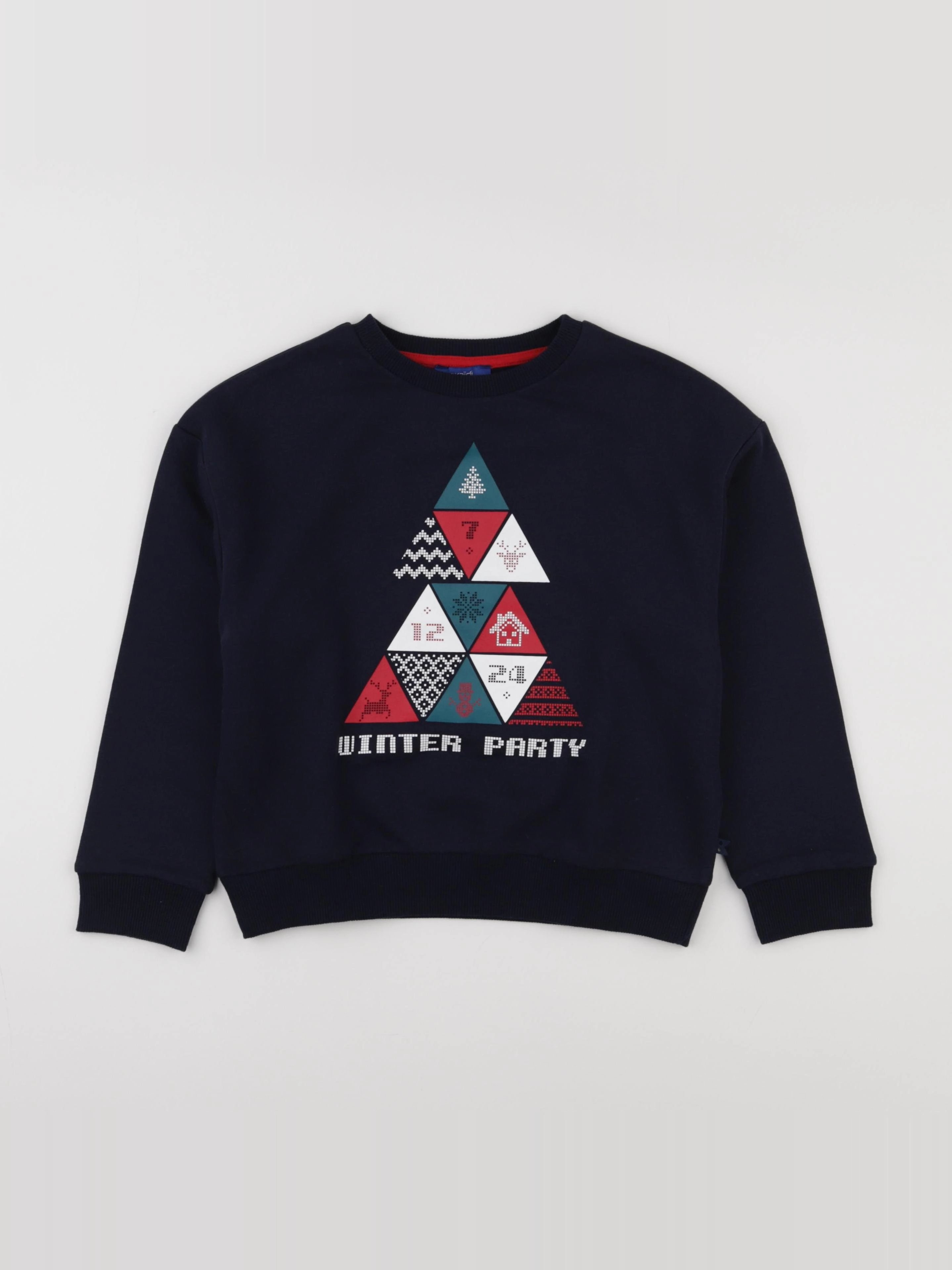 Okaidi - sweat bleu - 8 ans