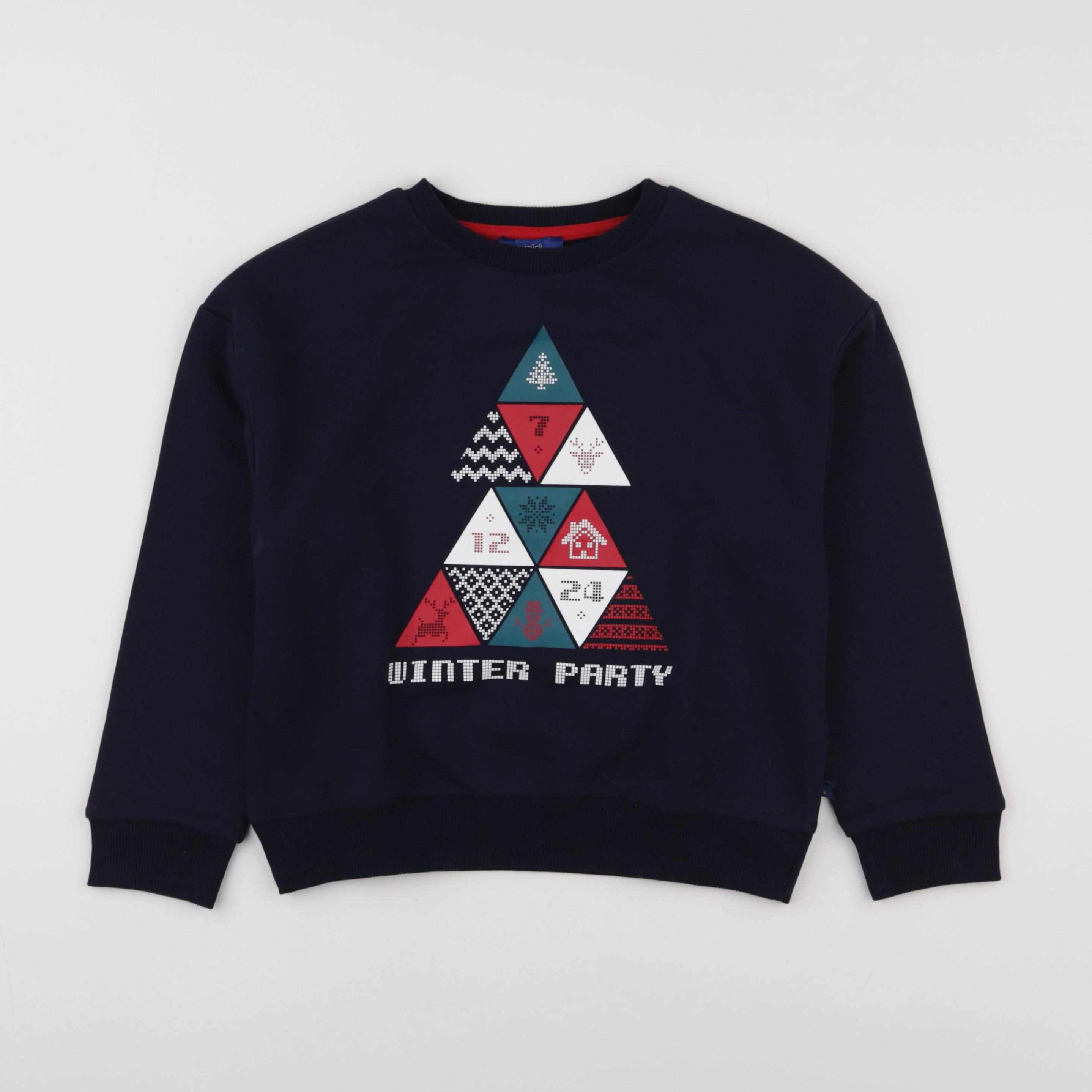 Okaidi - sweat bleu - 8 ans