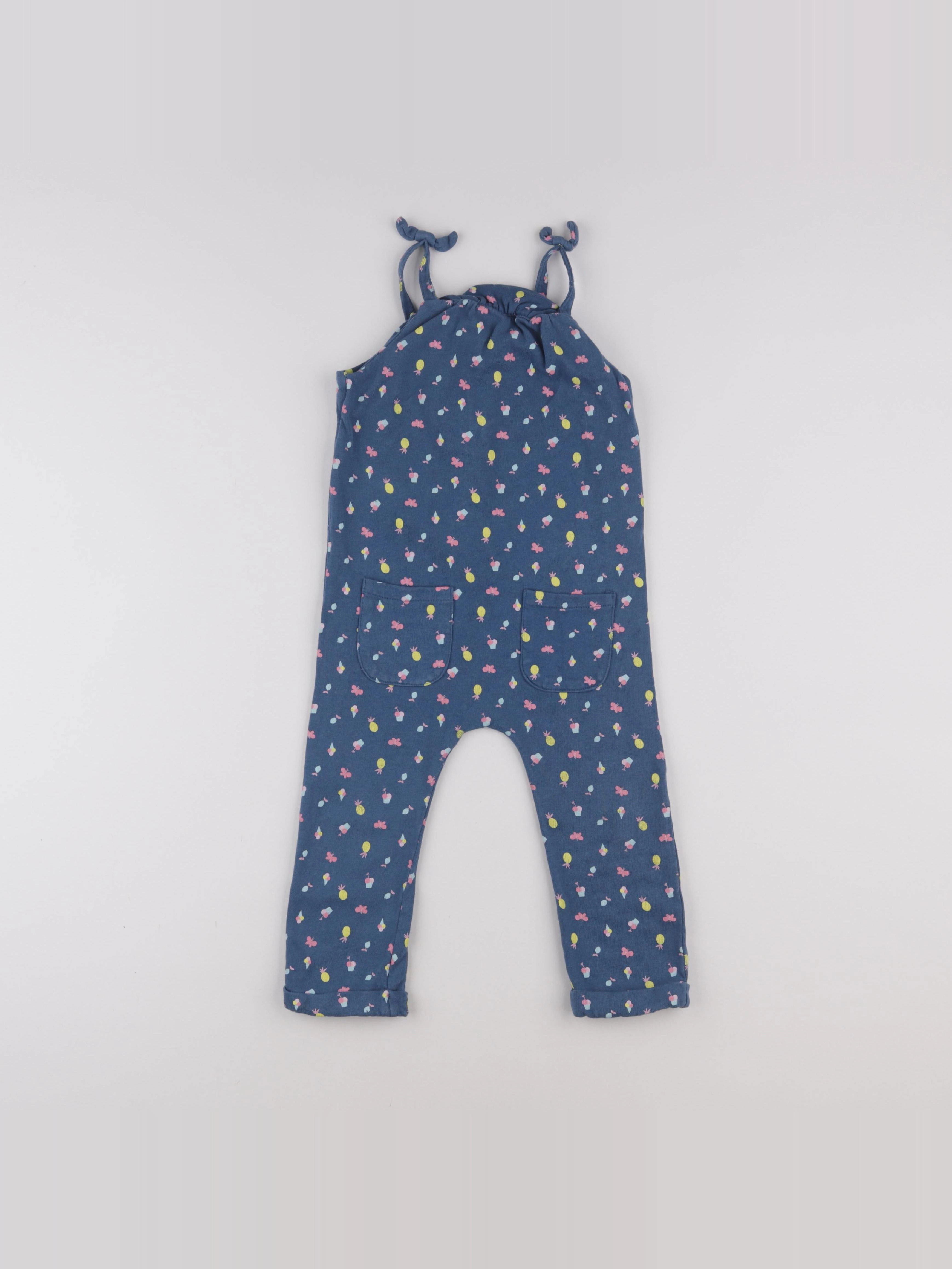 Vertbaudet - combinaison bleu - 36 mois