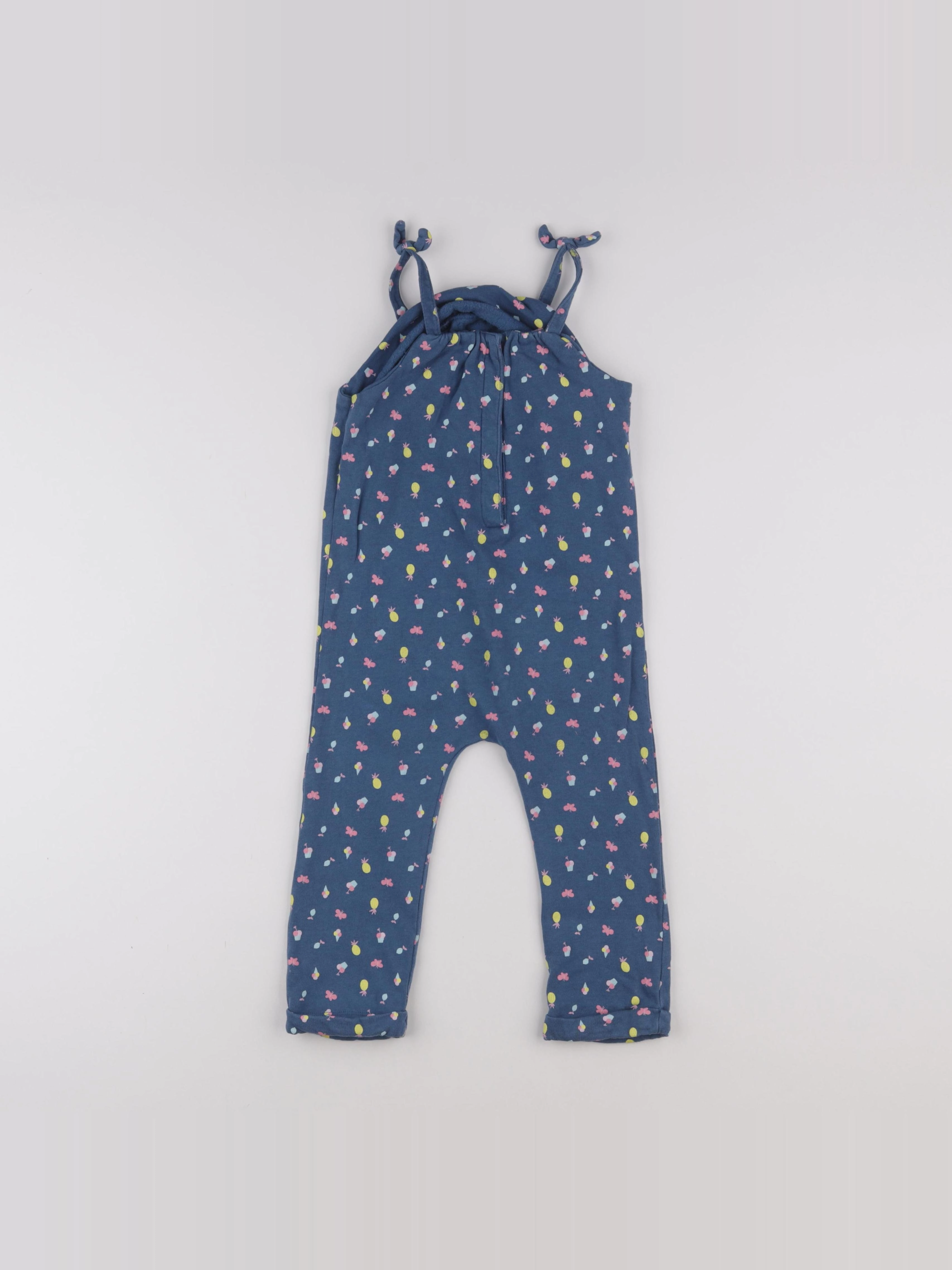 Vertbaudet - combinaison bleu - 36 mois