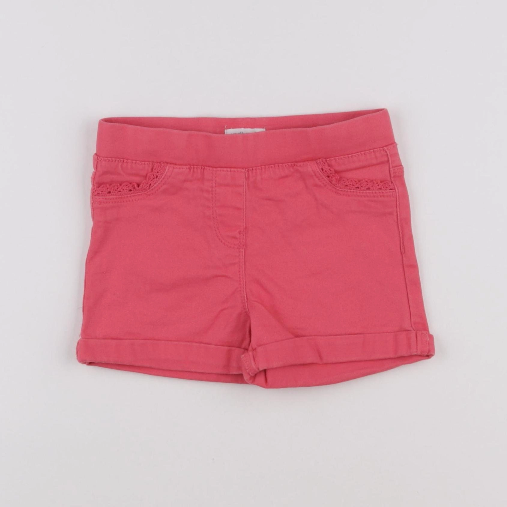 Vertbaudet - short rose - 5 ans