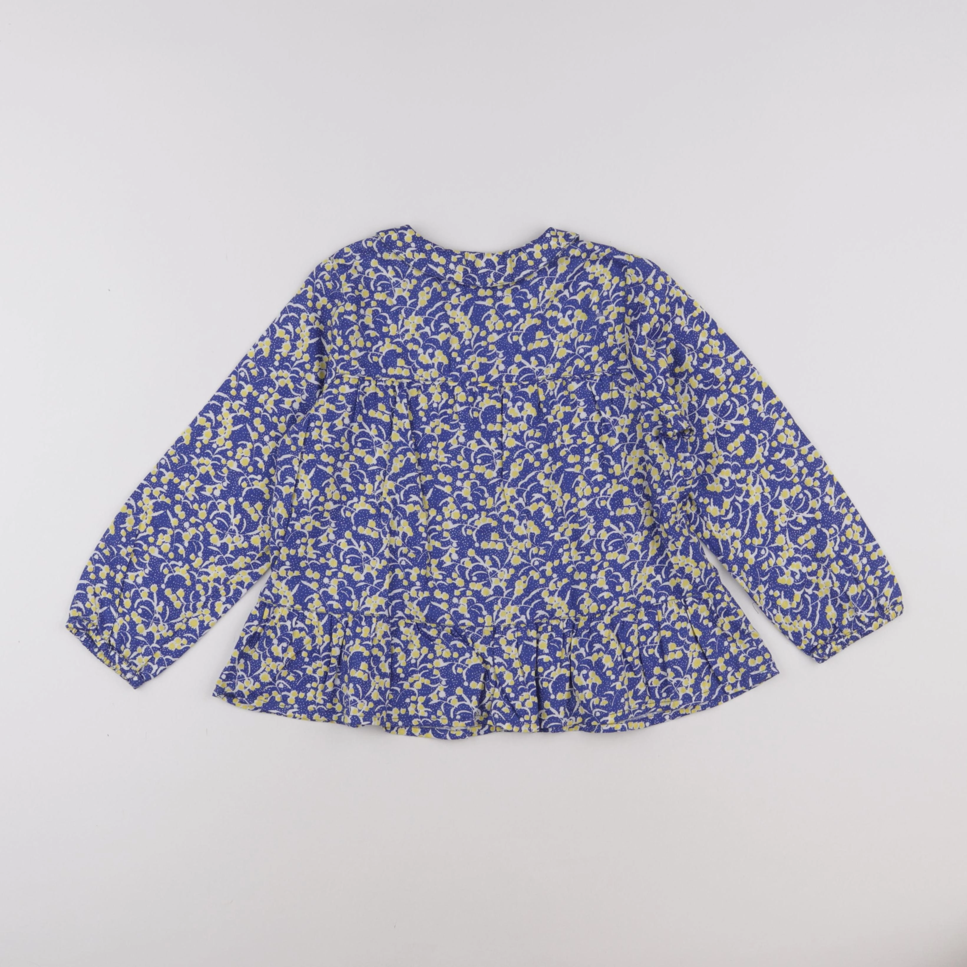 Cadet Rousselle - blouse bleu - 5 ans