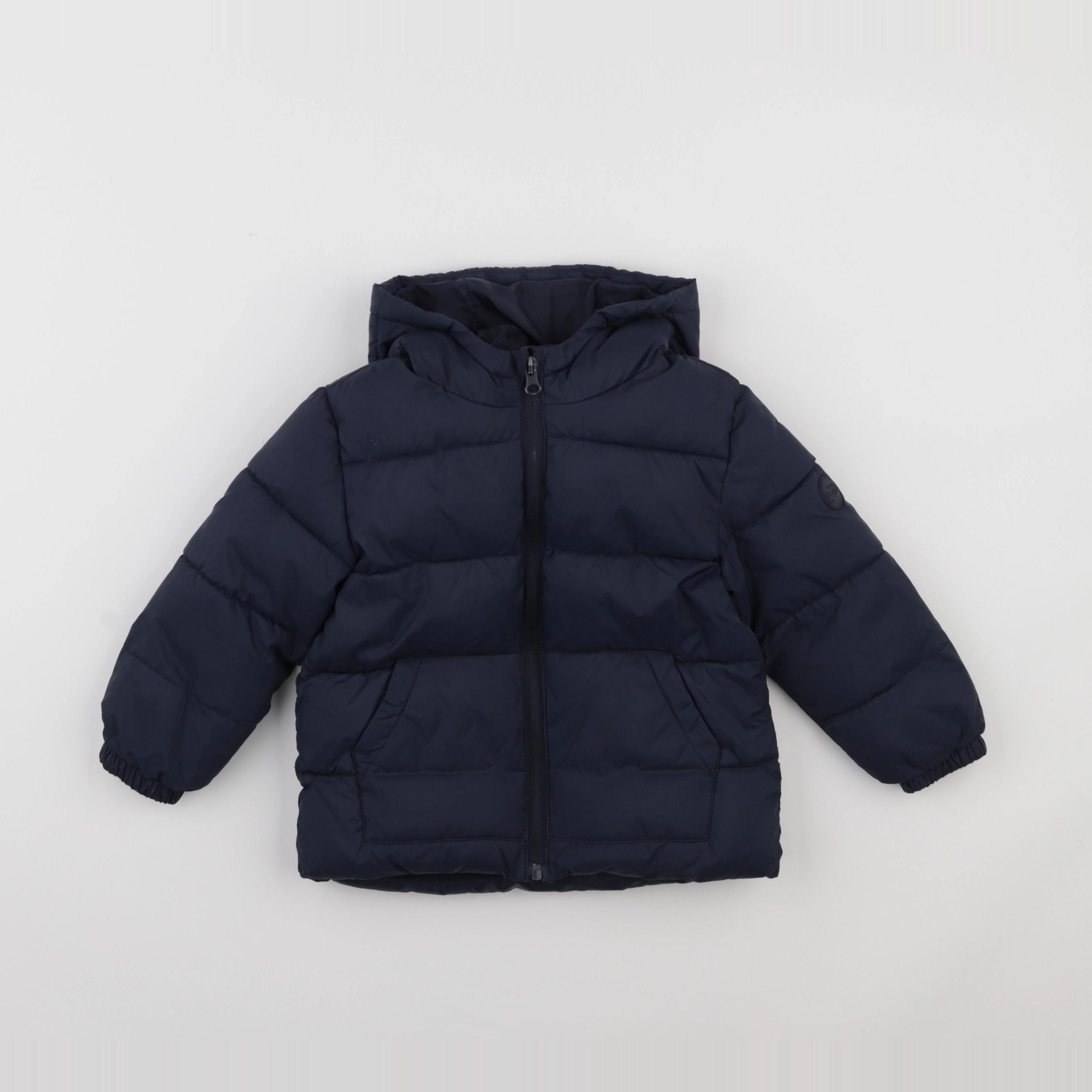 Mango - doudoune bleu - 2/3 ans