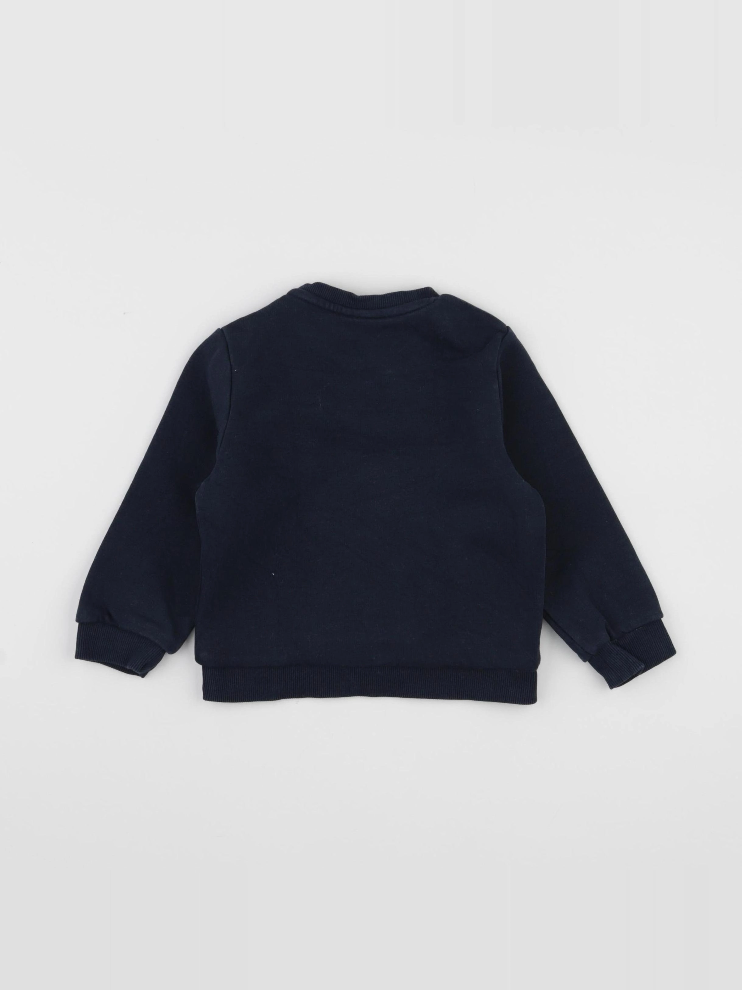 Tape à l'oeil - sweat bleu - 24 mois