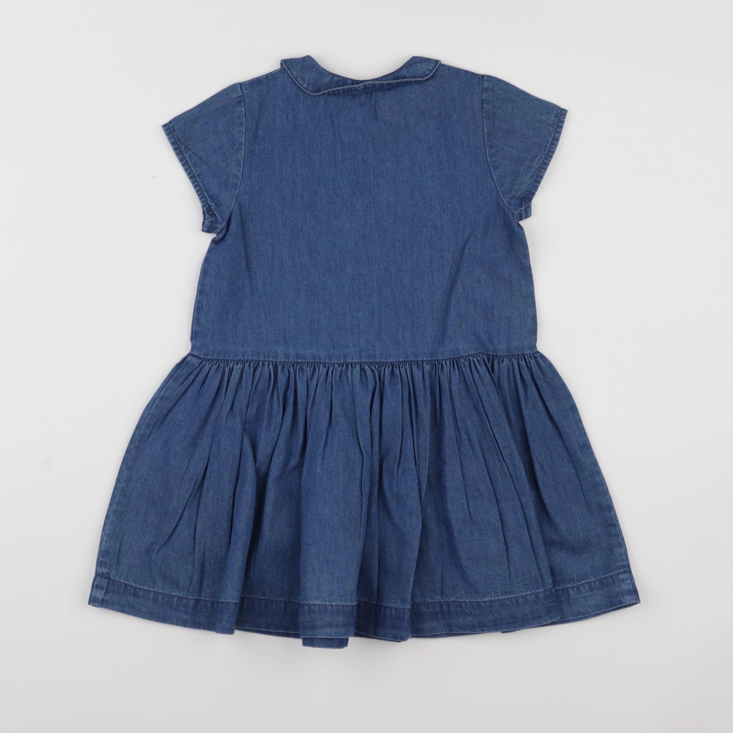 Monoprix - robe bleu - 4 ans