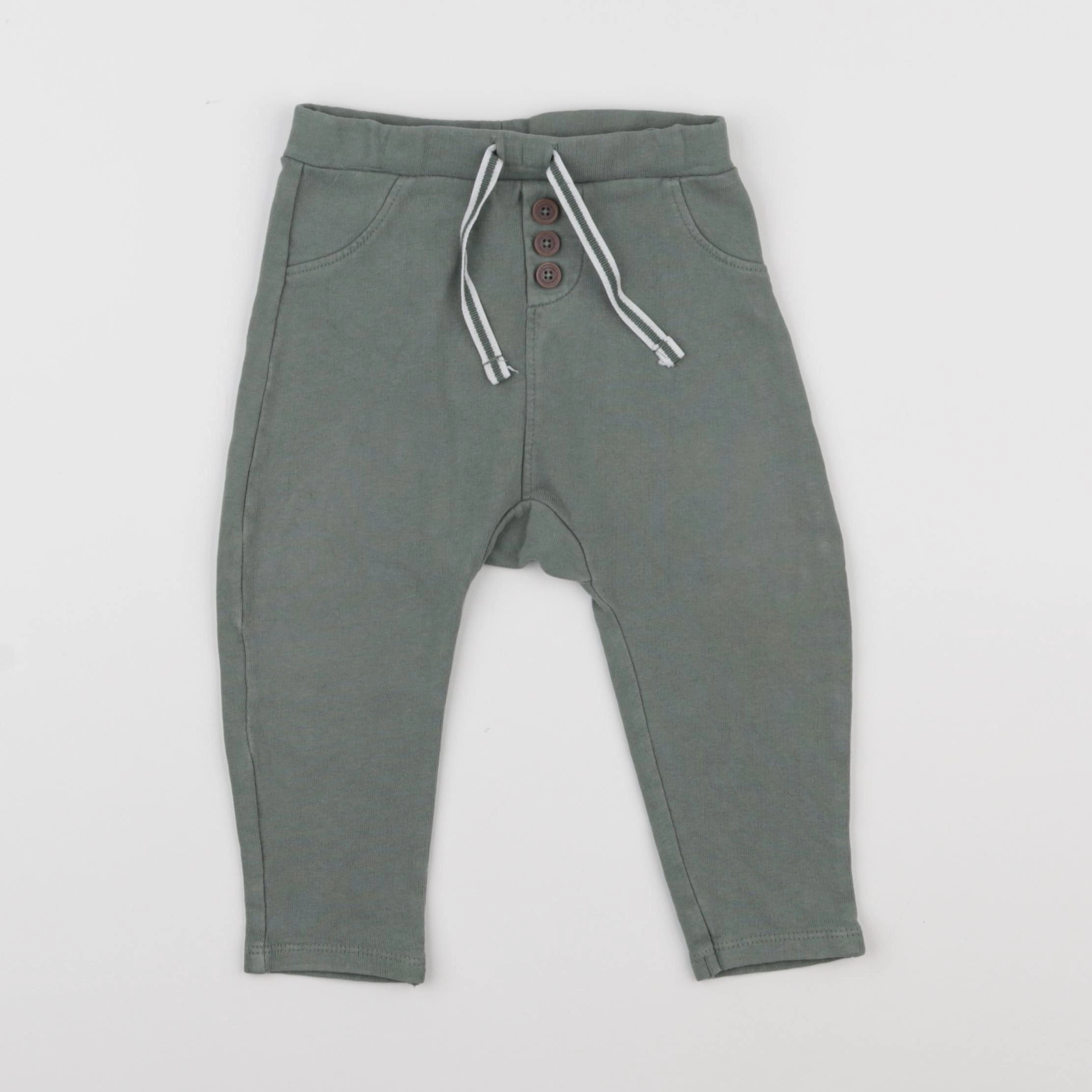 Tape à l'oeil - pantalon vert - 18 mois