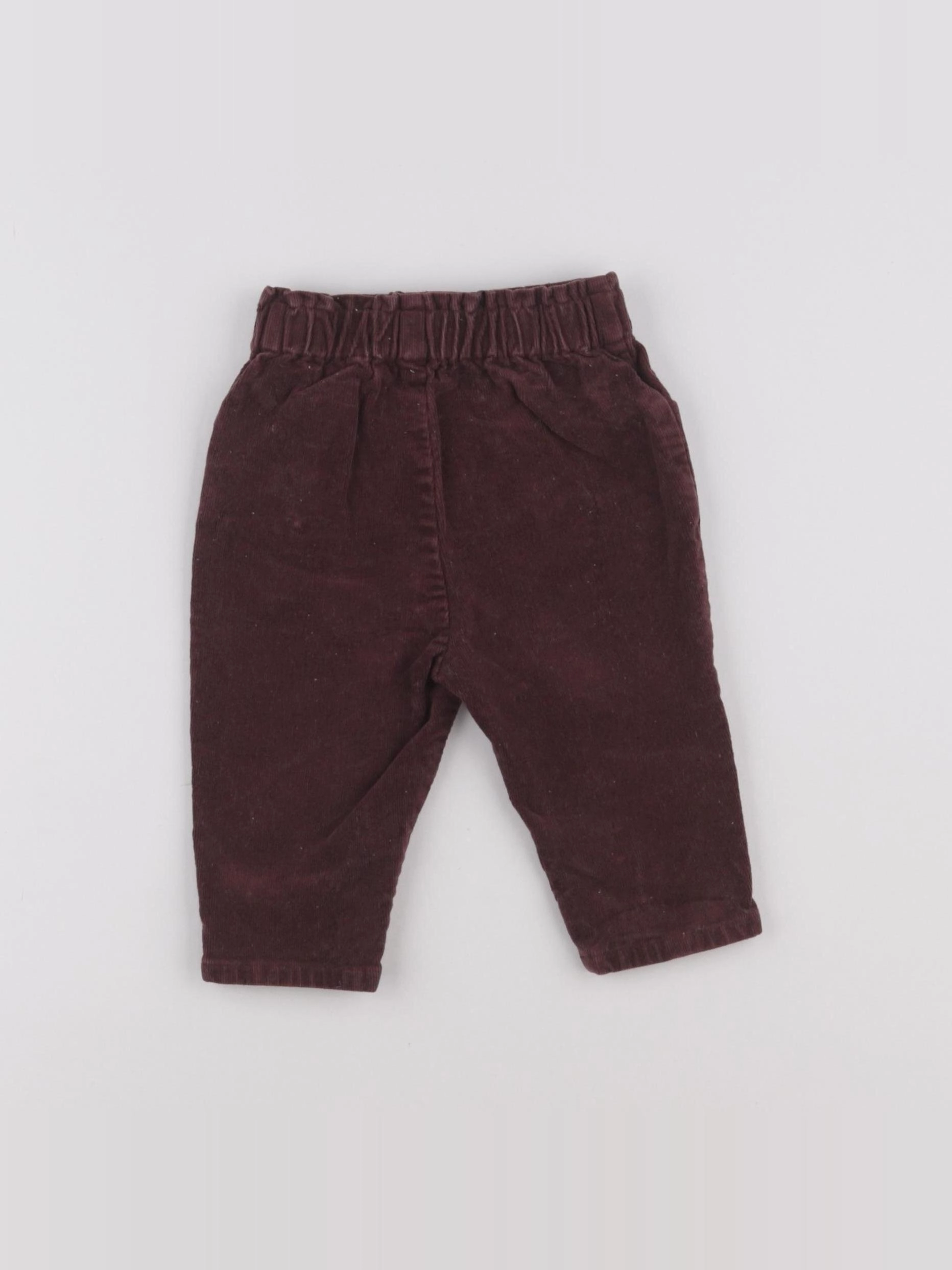 Vertbaudet - pantalon violet - 9 mois