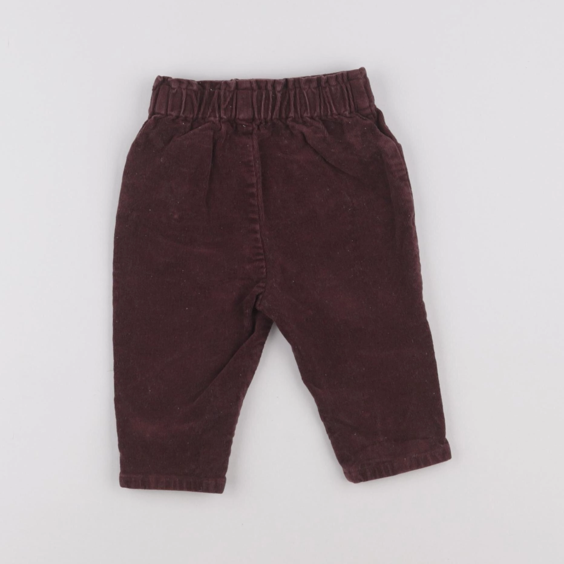 Vertbaudet - pantalon violet - 9 mois