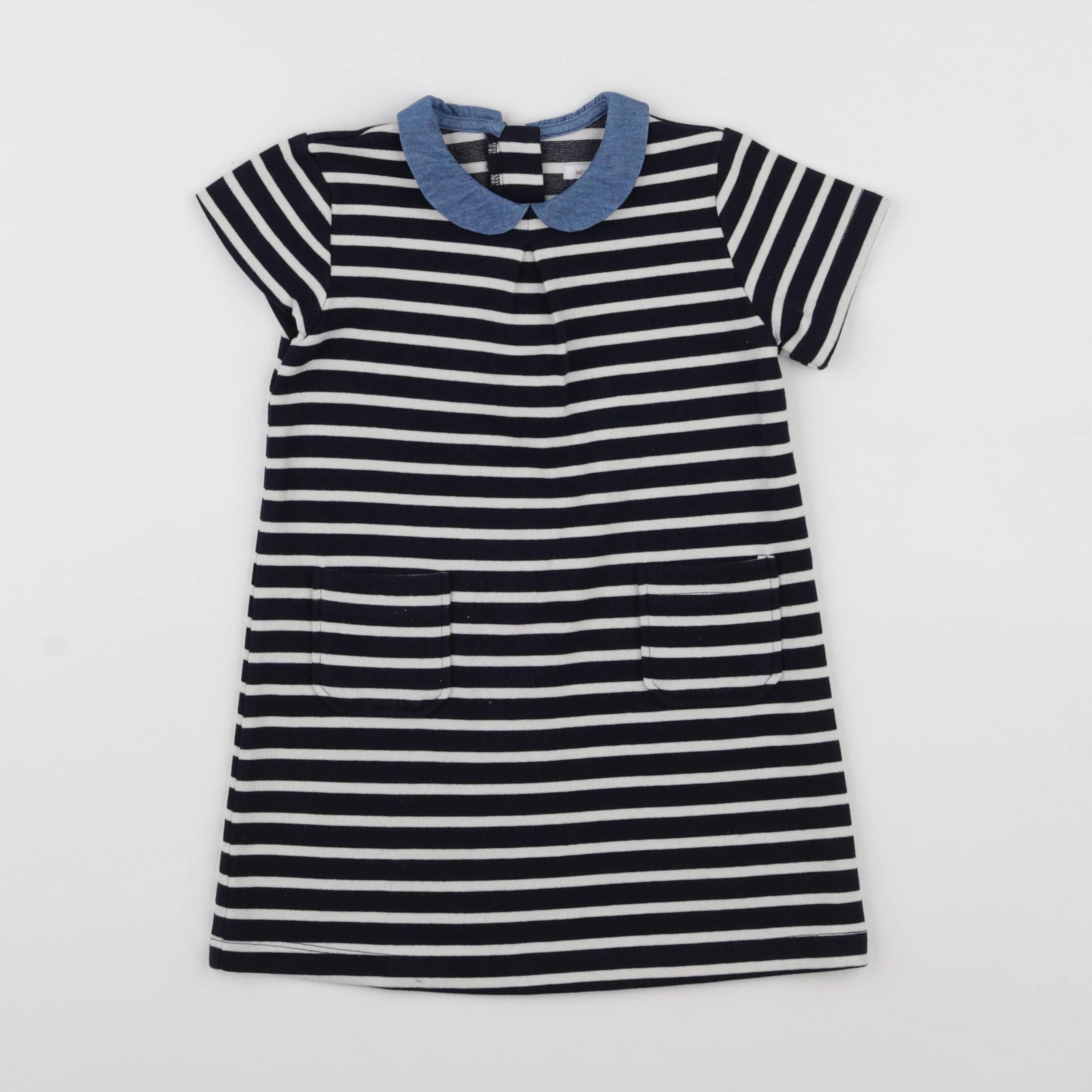 Monoprix - robe bleu - 3 ans