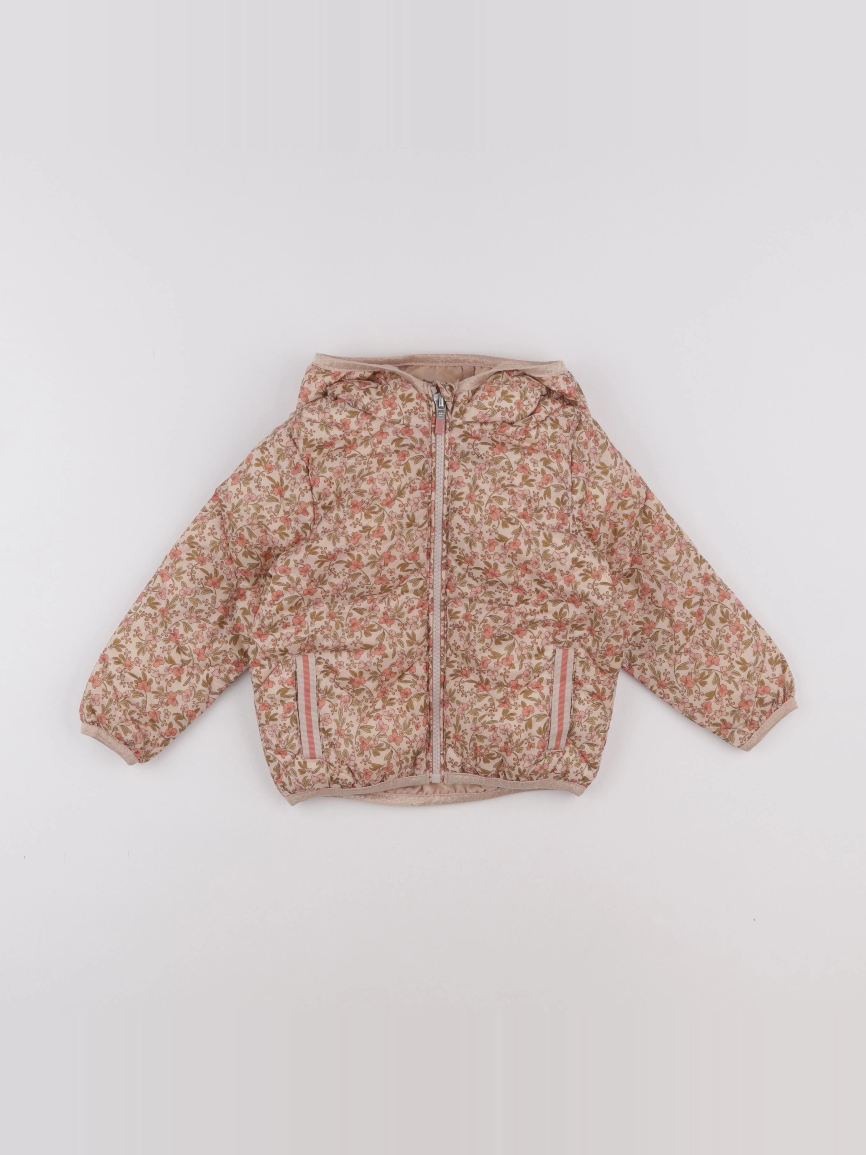 Vertbaudet - doudoune rose - 2 ans