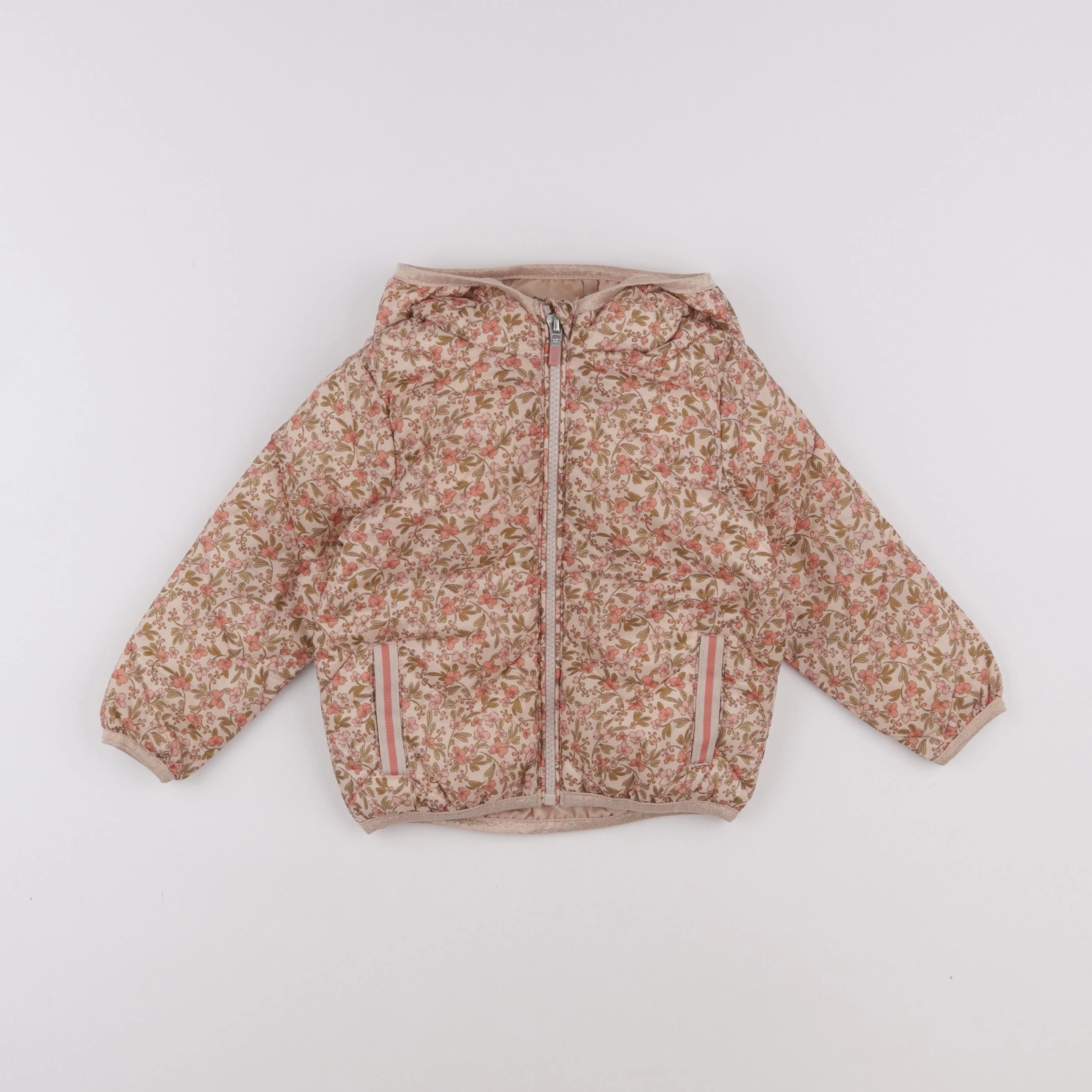 Vertbaudet - doudoune rose - 2 ans