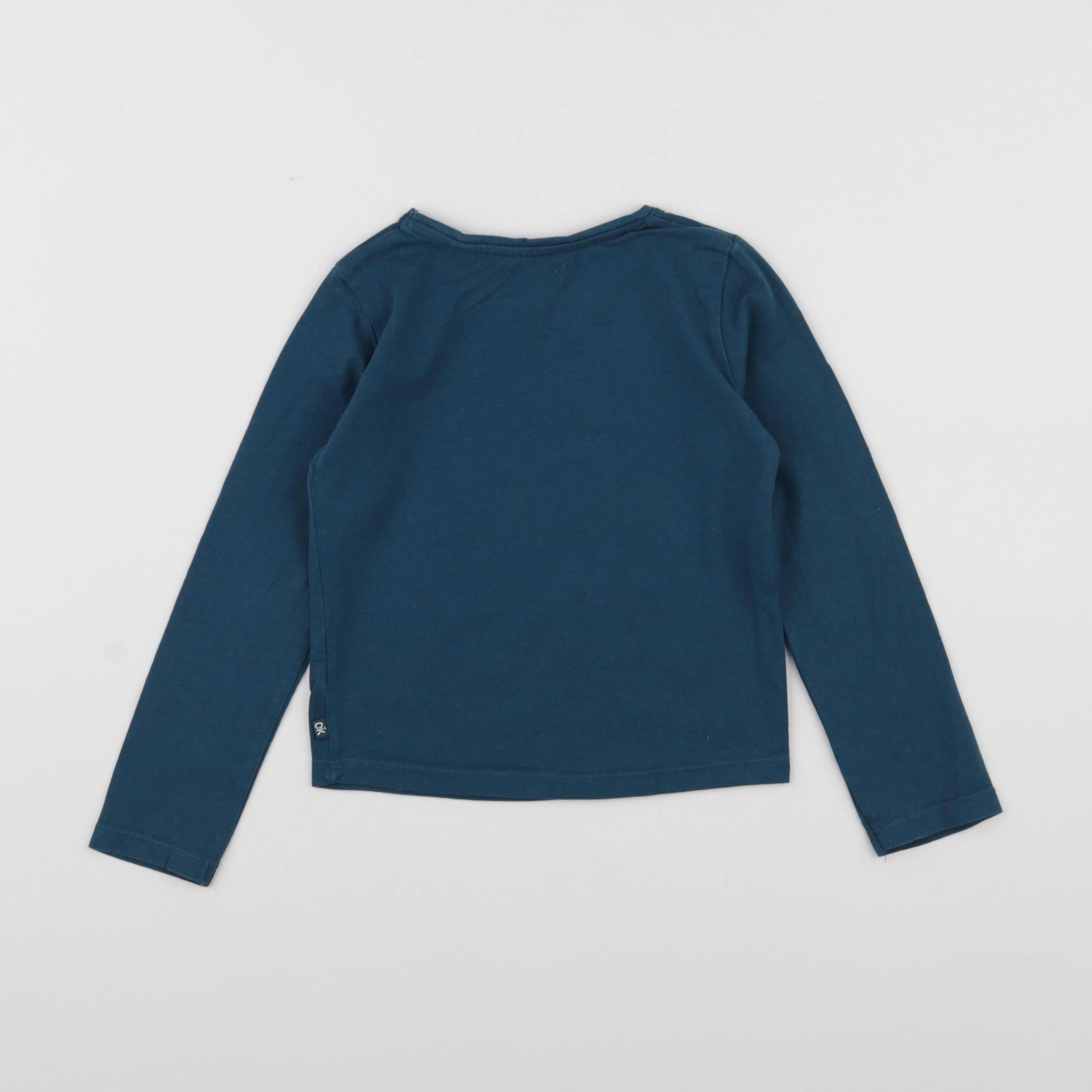 Okaidi - tee-shirt bleu - 3 ans