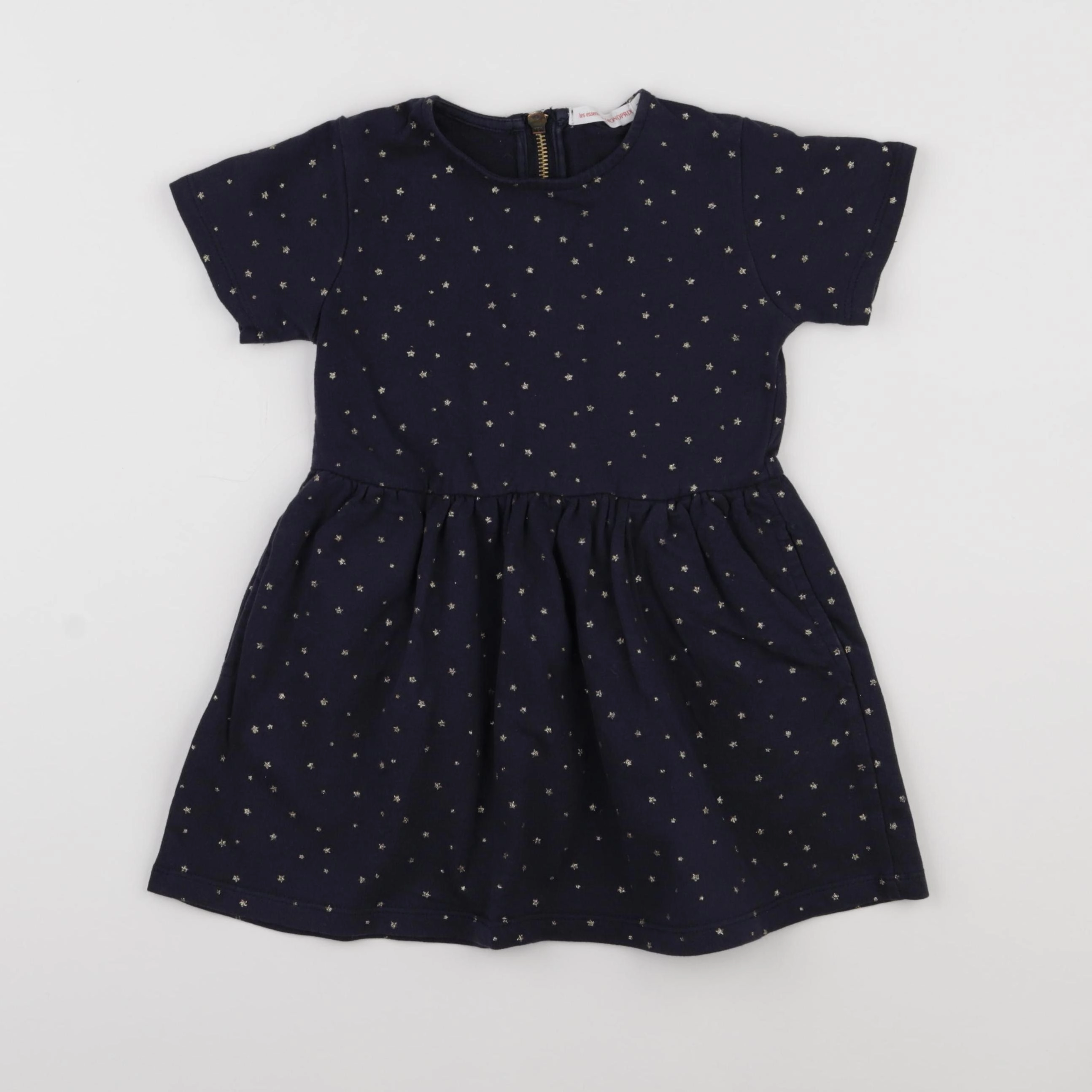 Monoprix - robe bleu - 3 ans