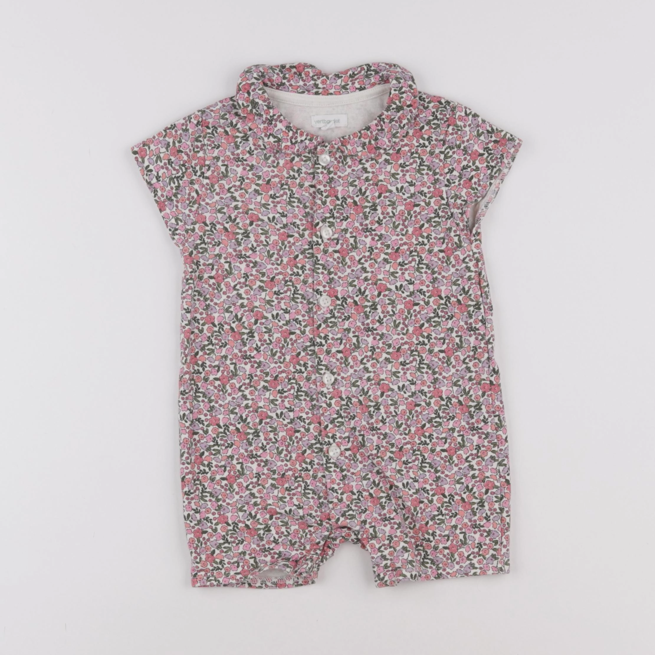 Vertbaudet - pyjama coton multicolore - 18 mois