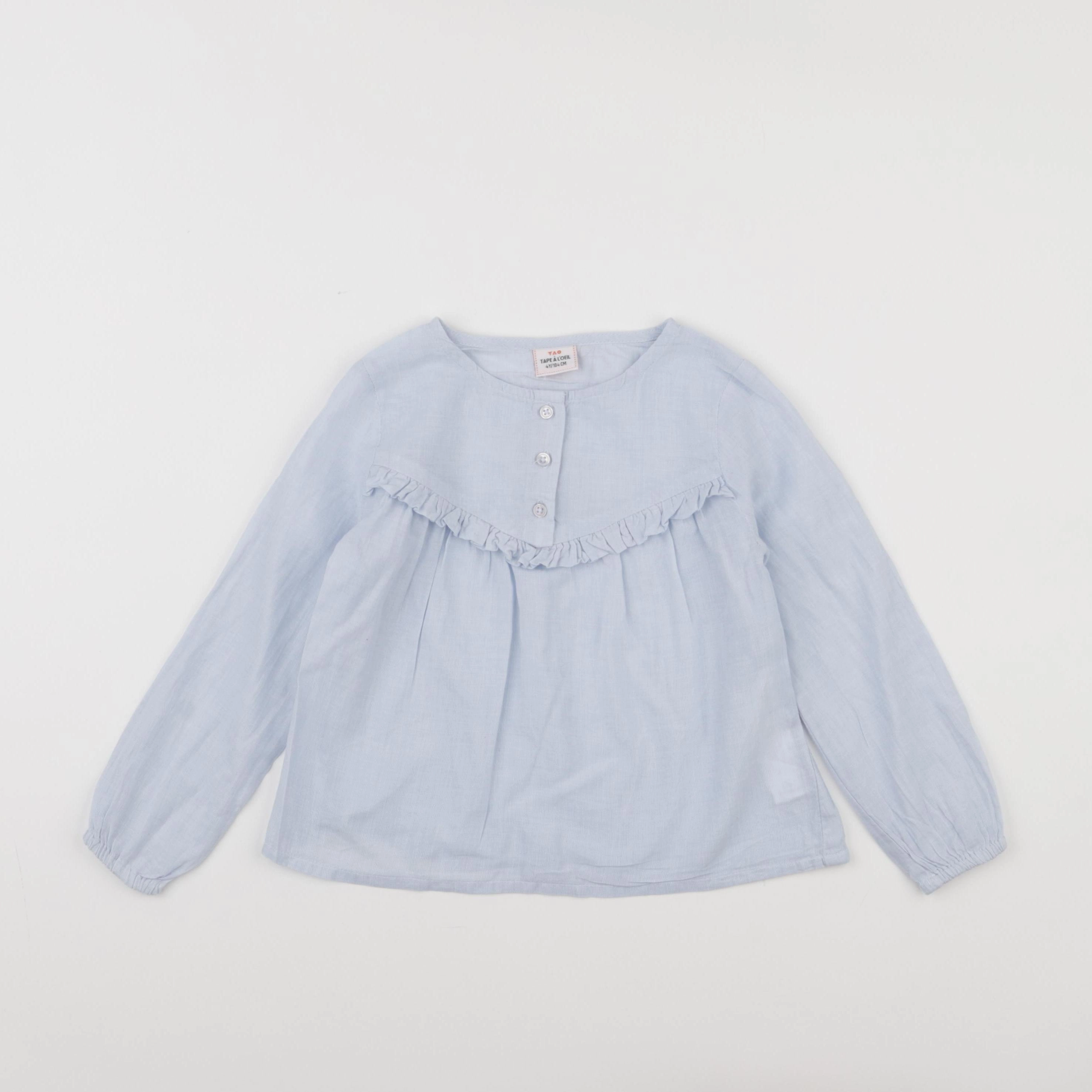 Tape à l'oeil - blouse bleu - 4 ans