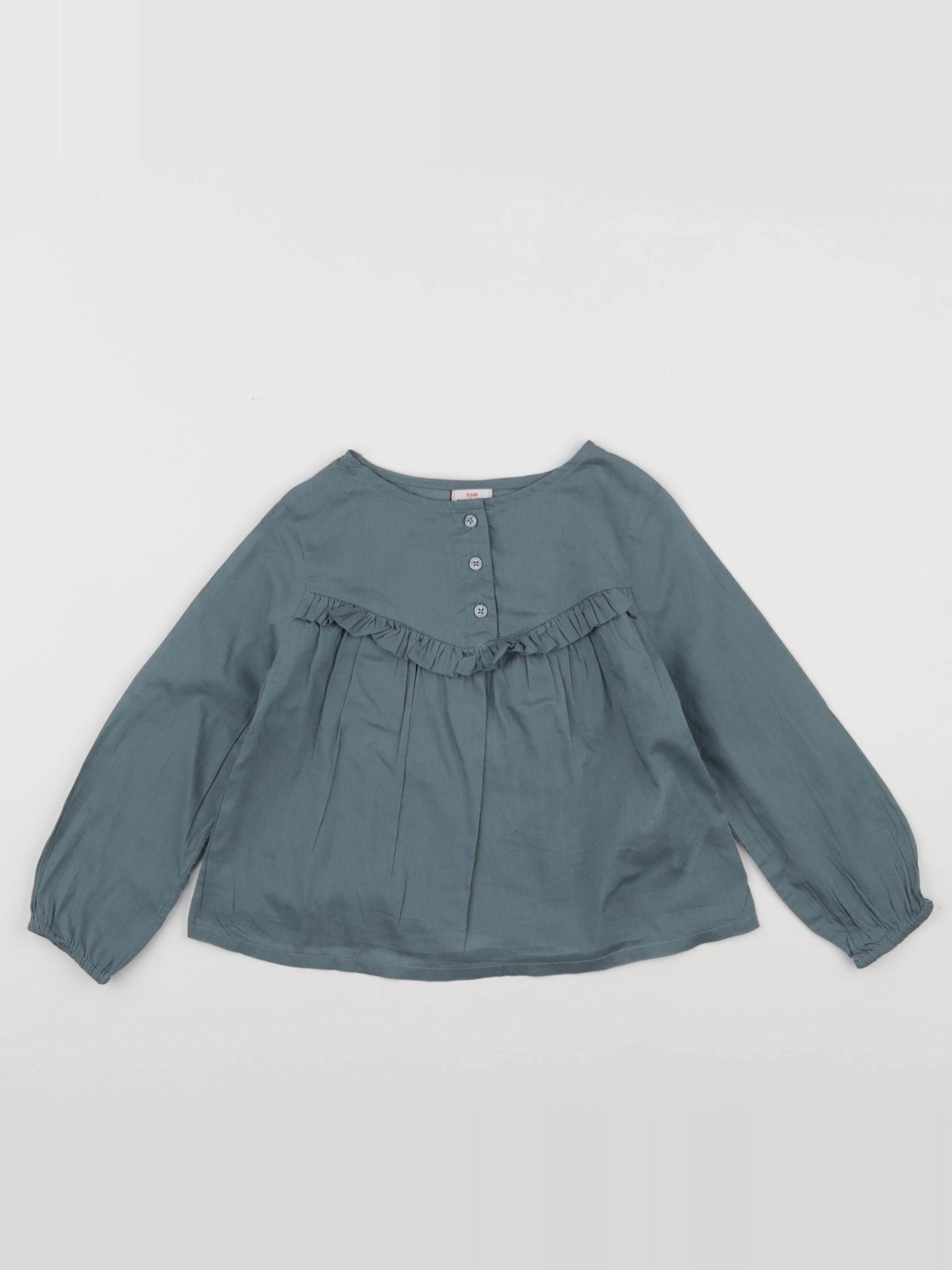 Tape à l'oeil - blouse vert - 4 ans