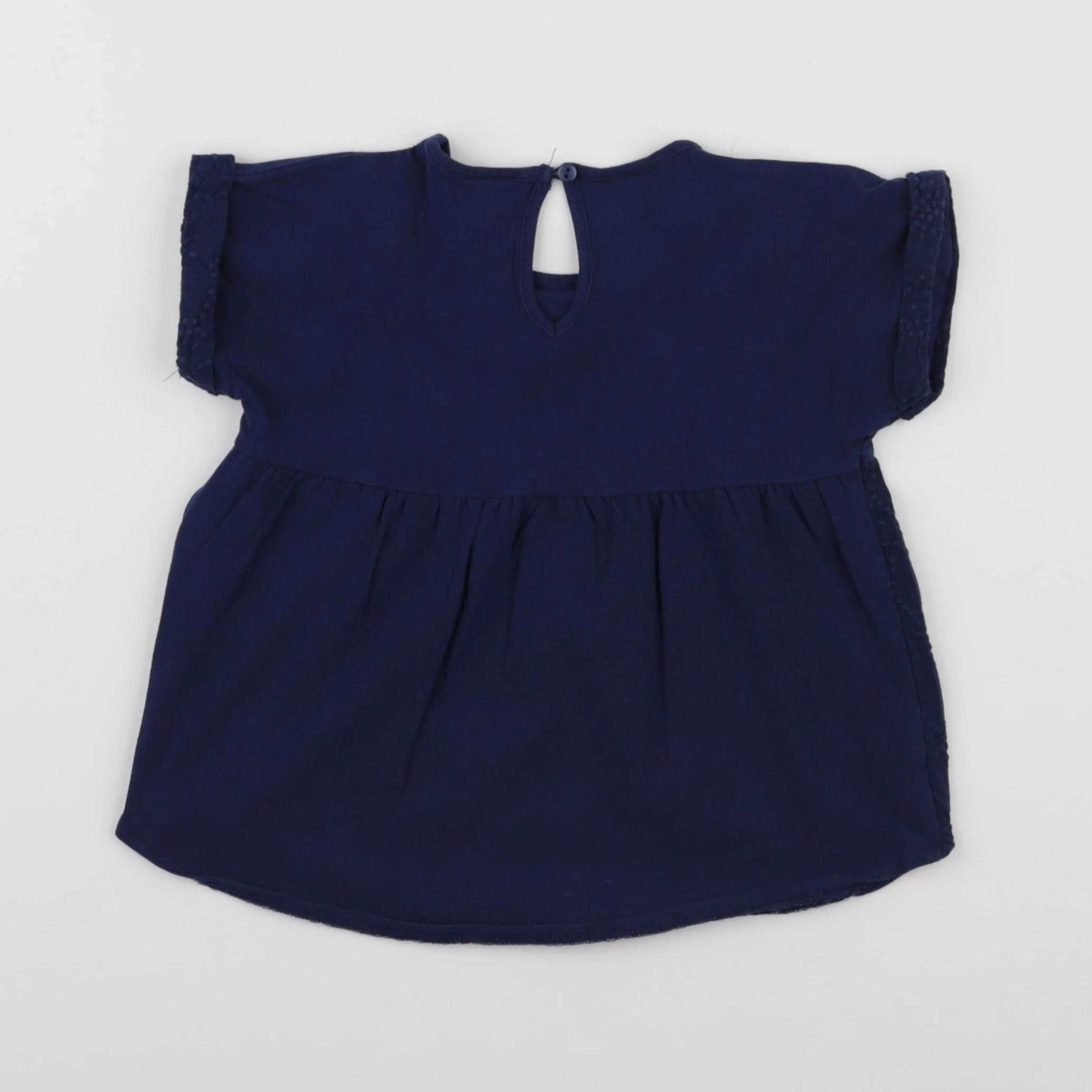 Zara - tee-shirt bleu - 2/3 ans