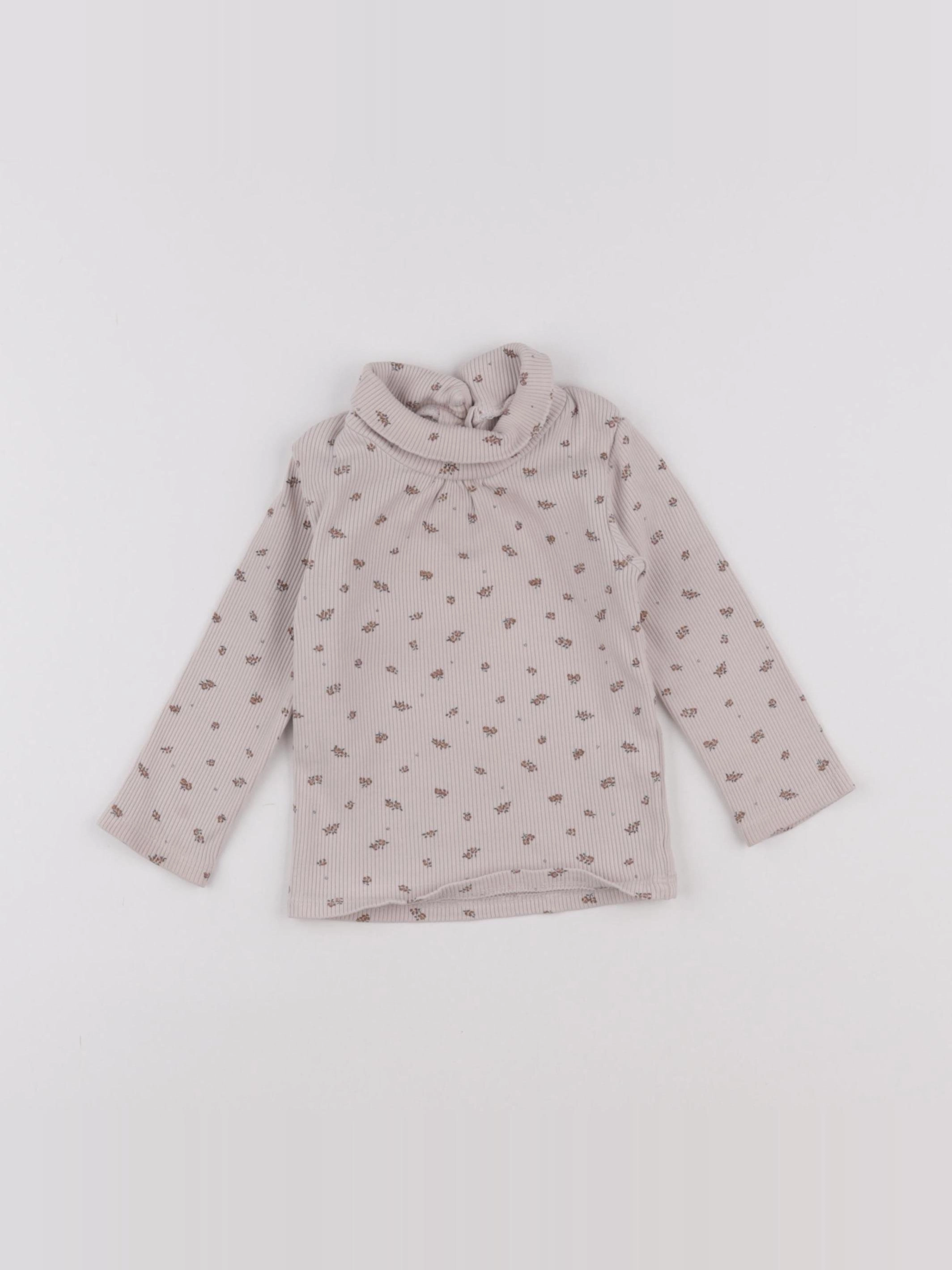 Vertbaudet - sous-pull rose - 18 mois