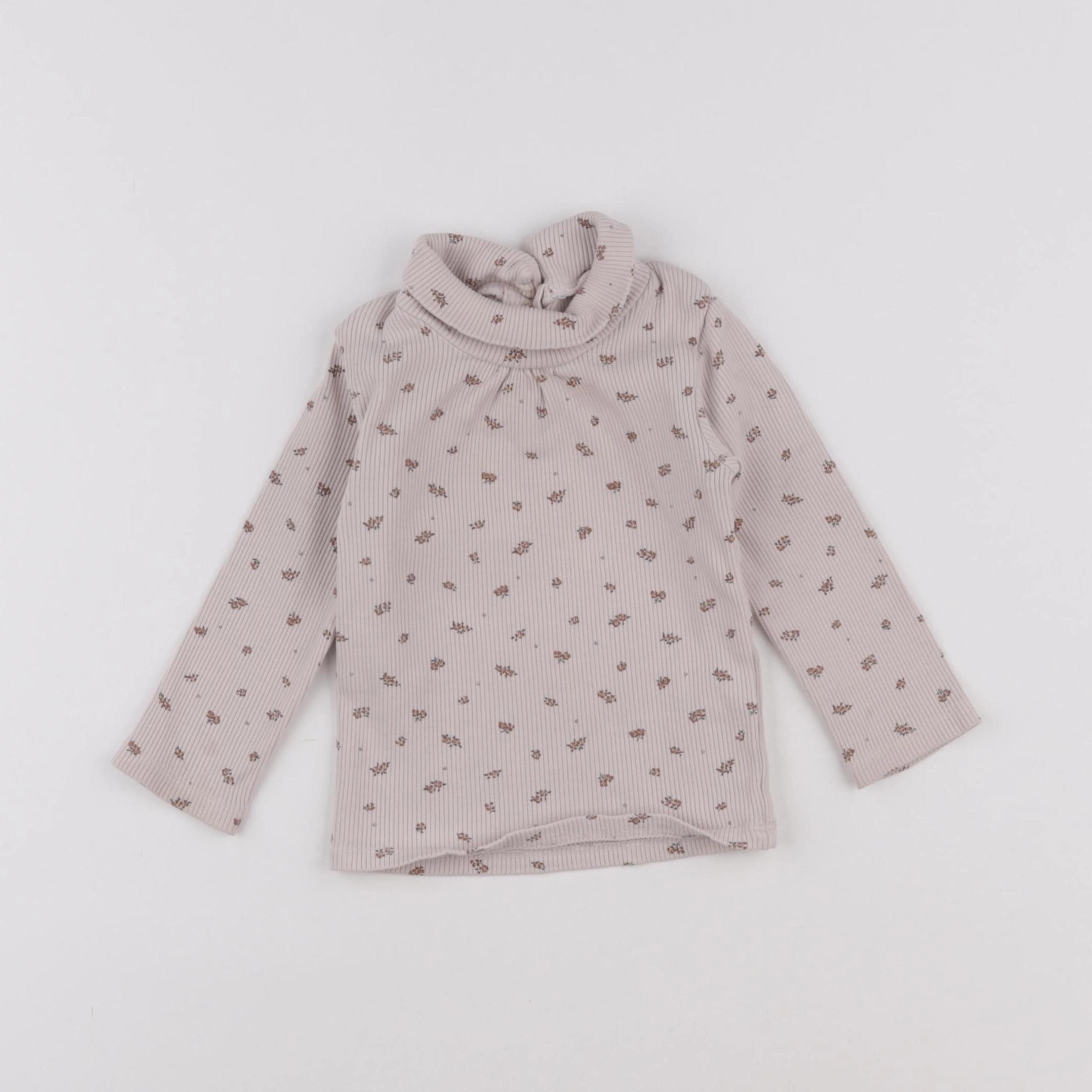 Vertbaudet - sous-pull rose - 18 mois