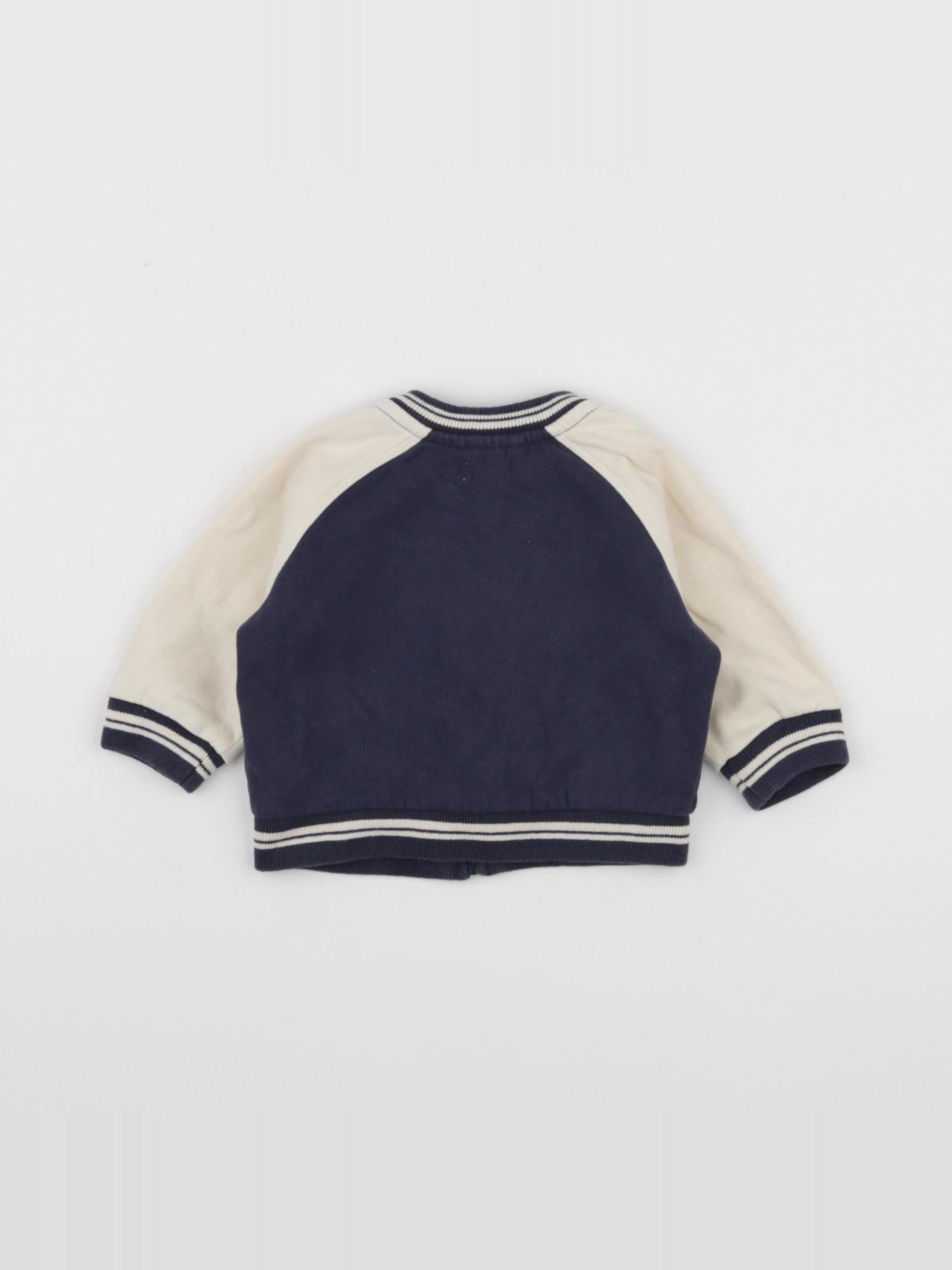 Vertbaudet - sweat bleu - 6 mois