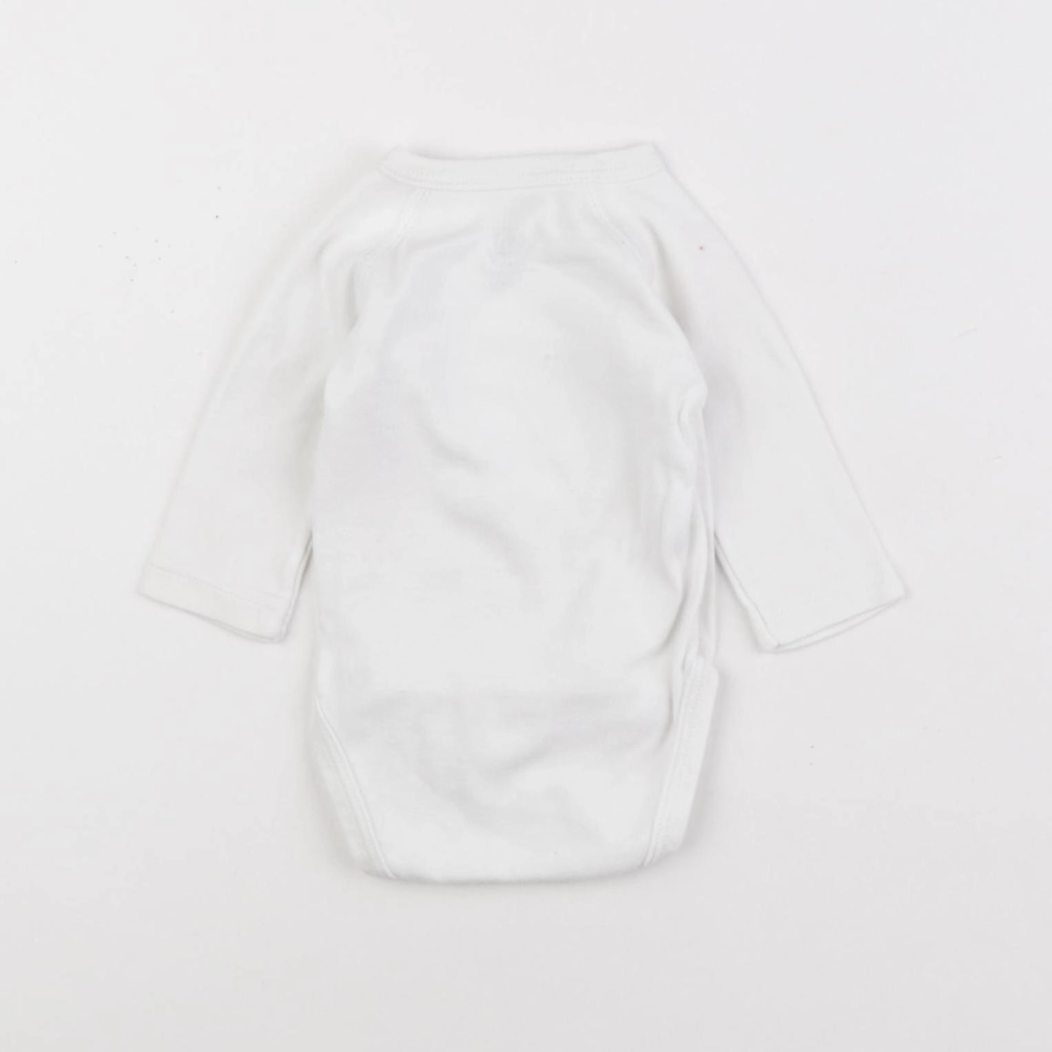 Petit Bateau - body blanc - 1 mois