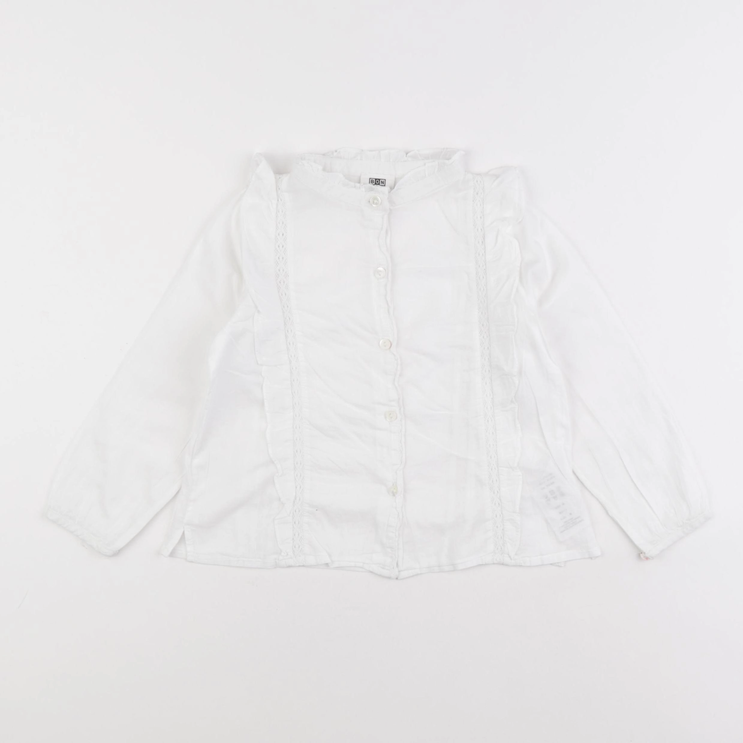 Bonton - blouse blanc - 4 ans