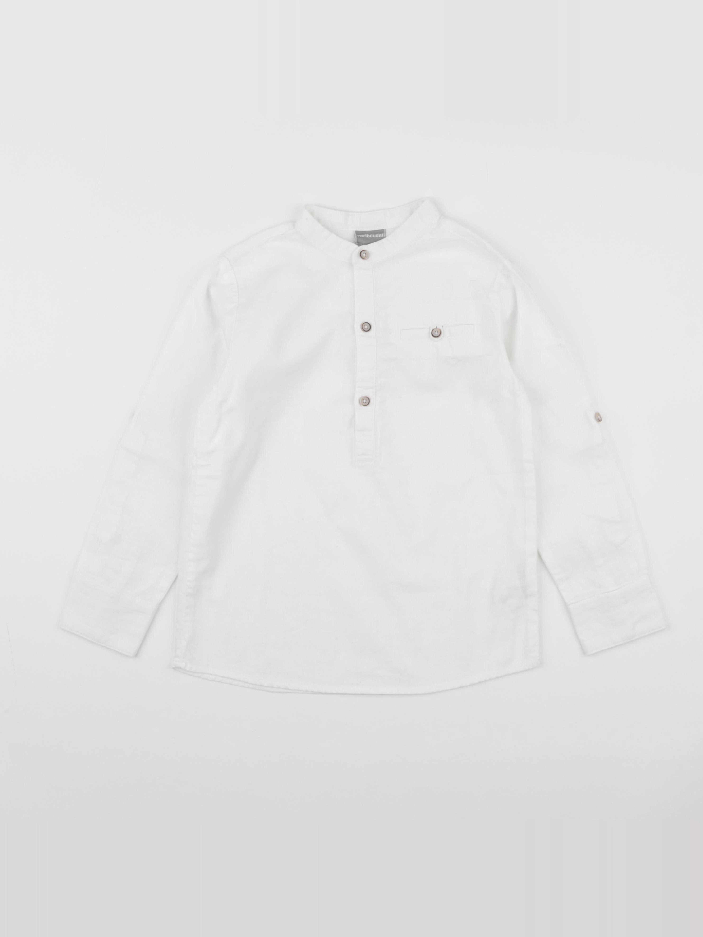 Vertbaudet - chemise blanc - 8 ans