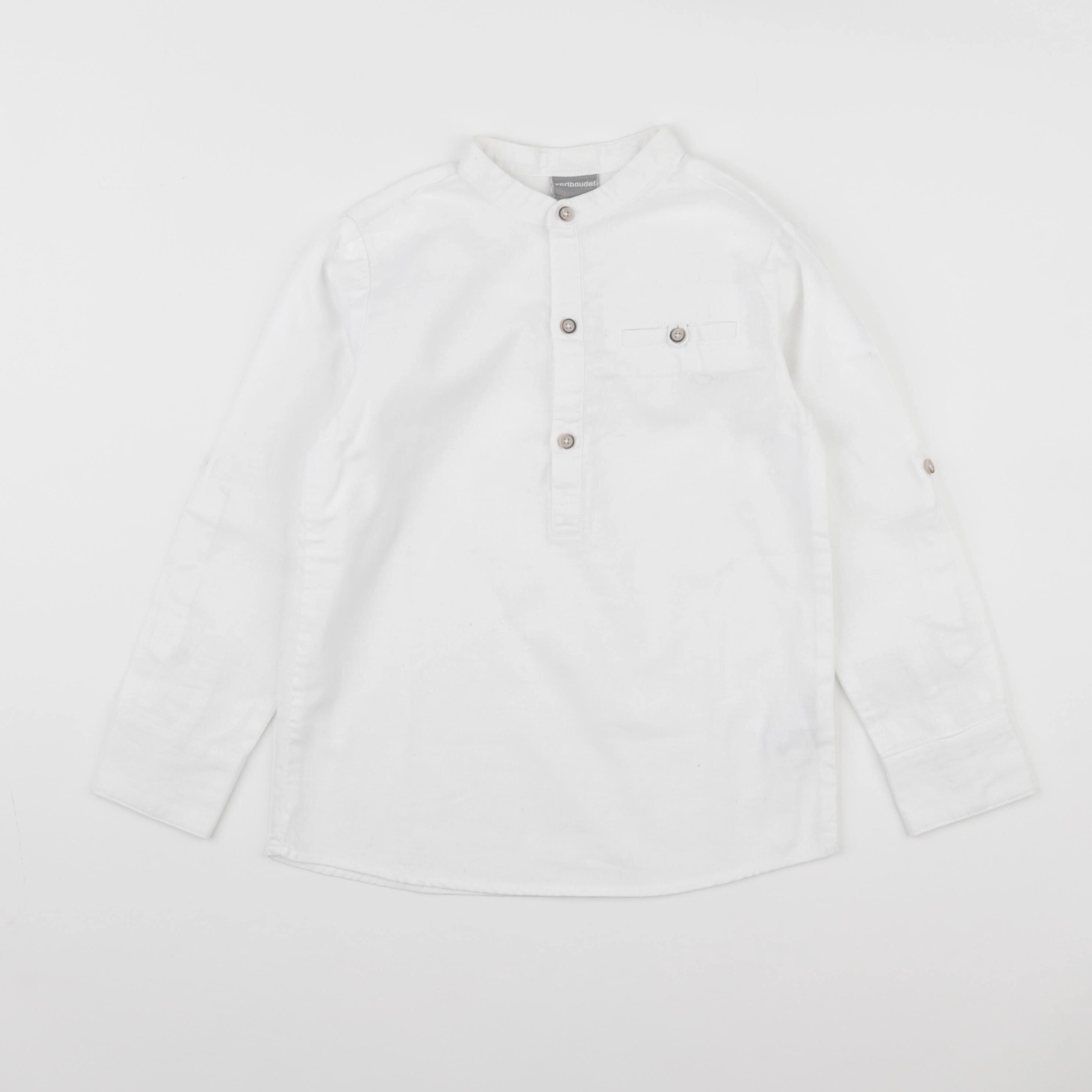 Vertbaudet - chemise blanc - 8 ans