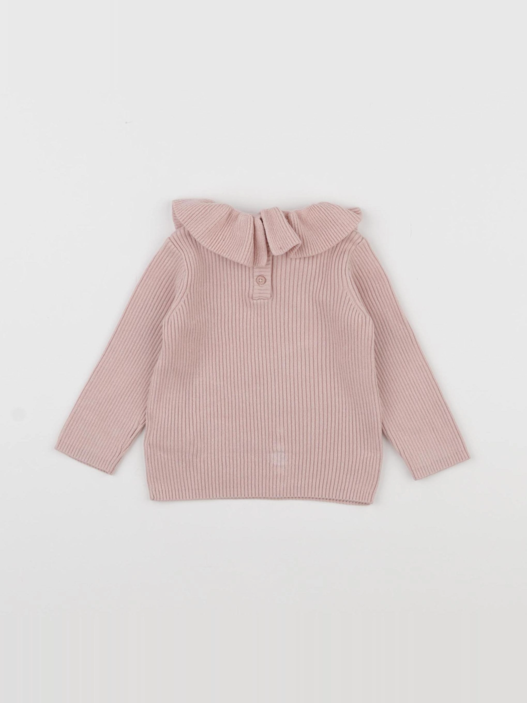 Vertbaudet - pull rose - 6 mois
