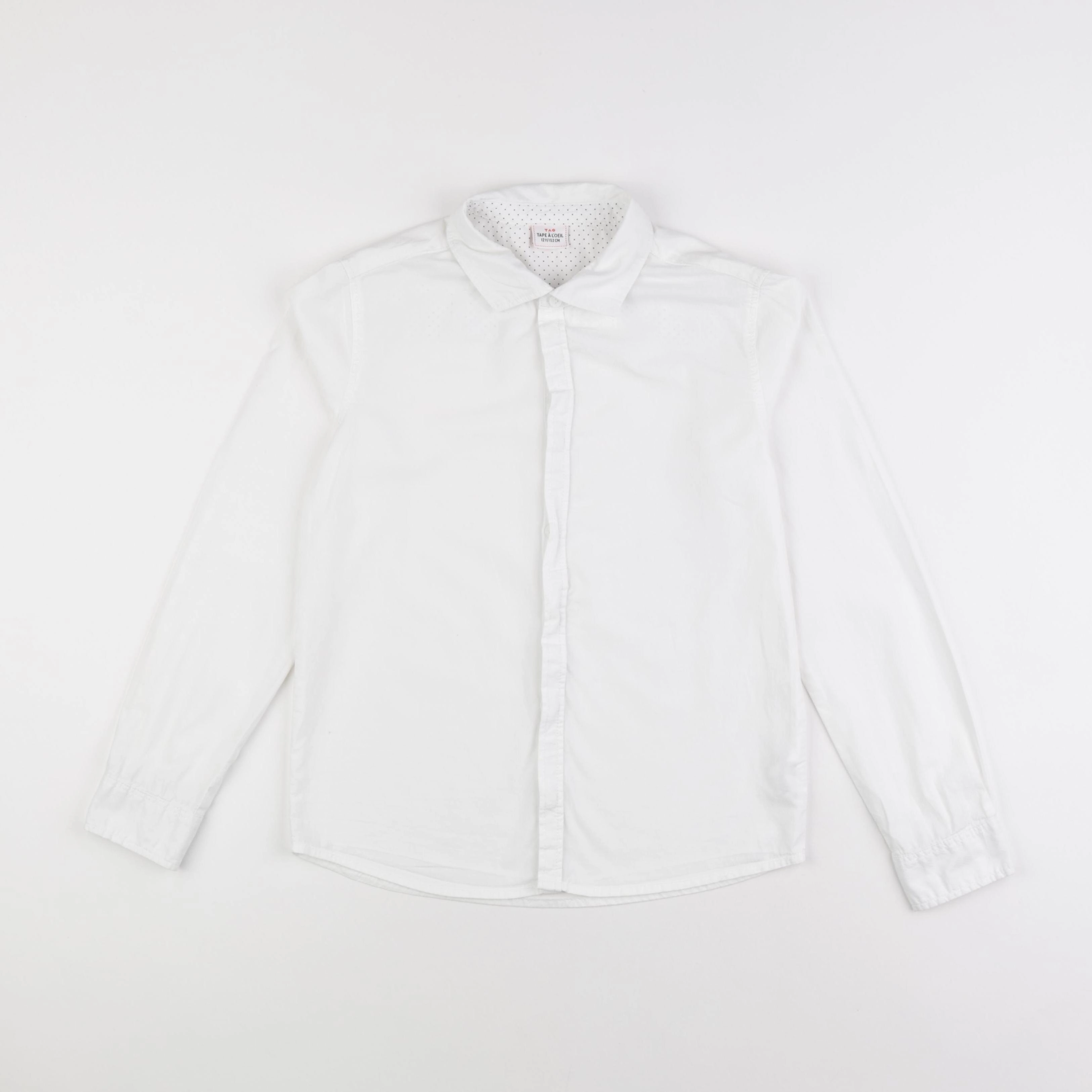 Tape à l'oeil - chemise blanc - 12 ans
