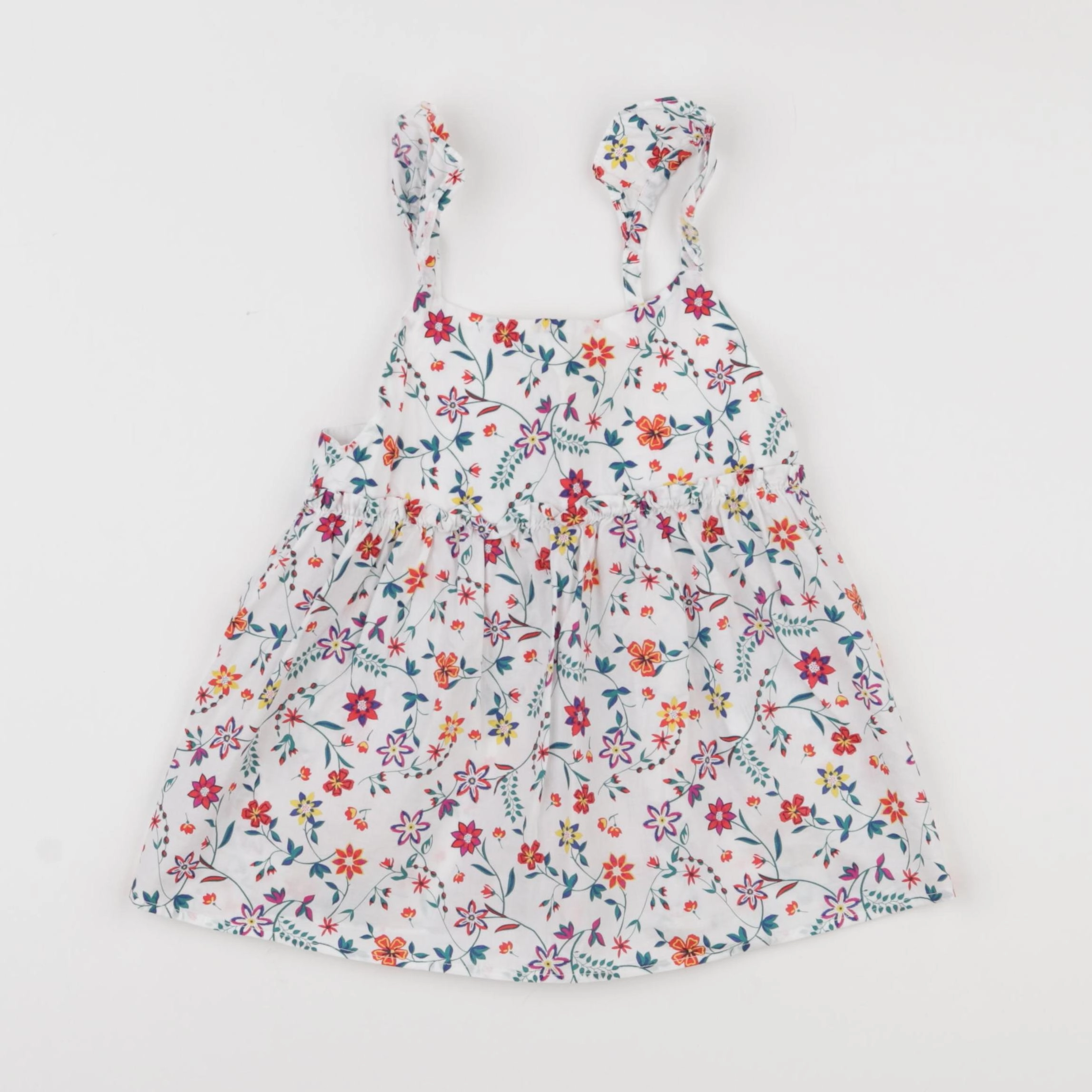 Vertbaudet - blouse blanc - 7 ans