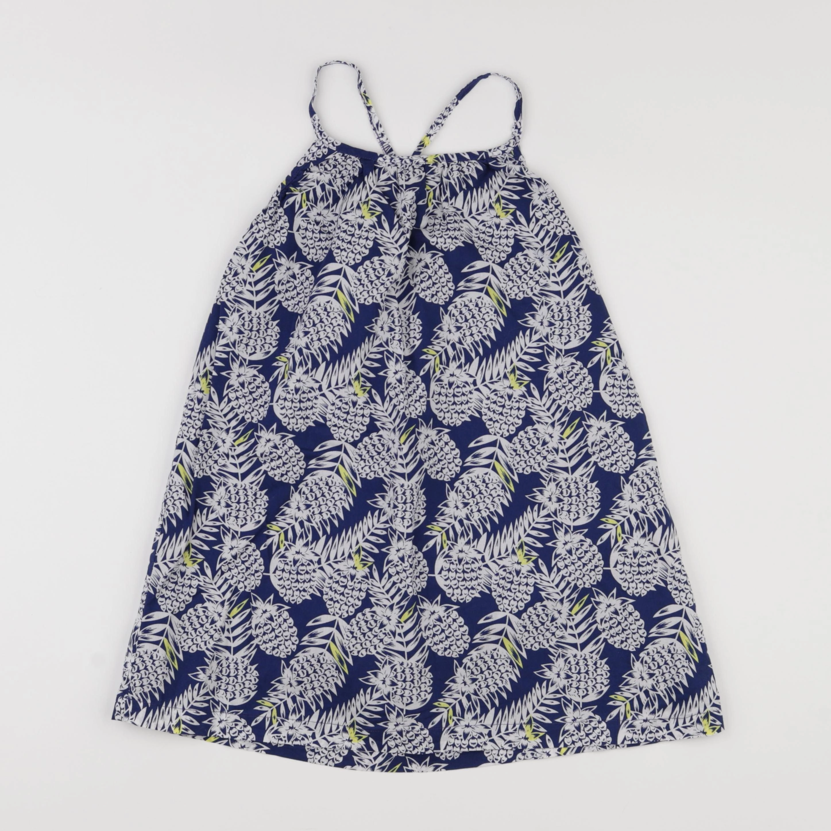 Vertbaudet - robe bleu - 6 ans