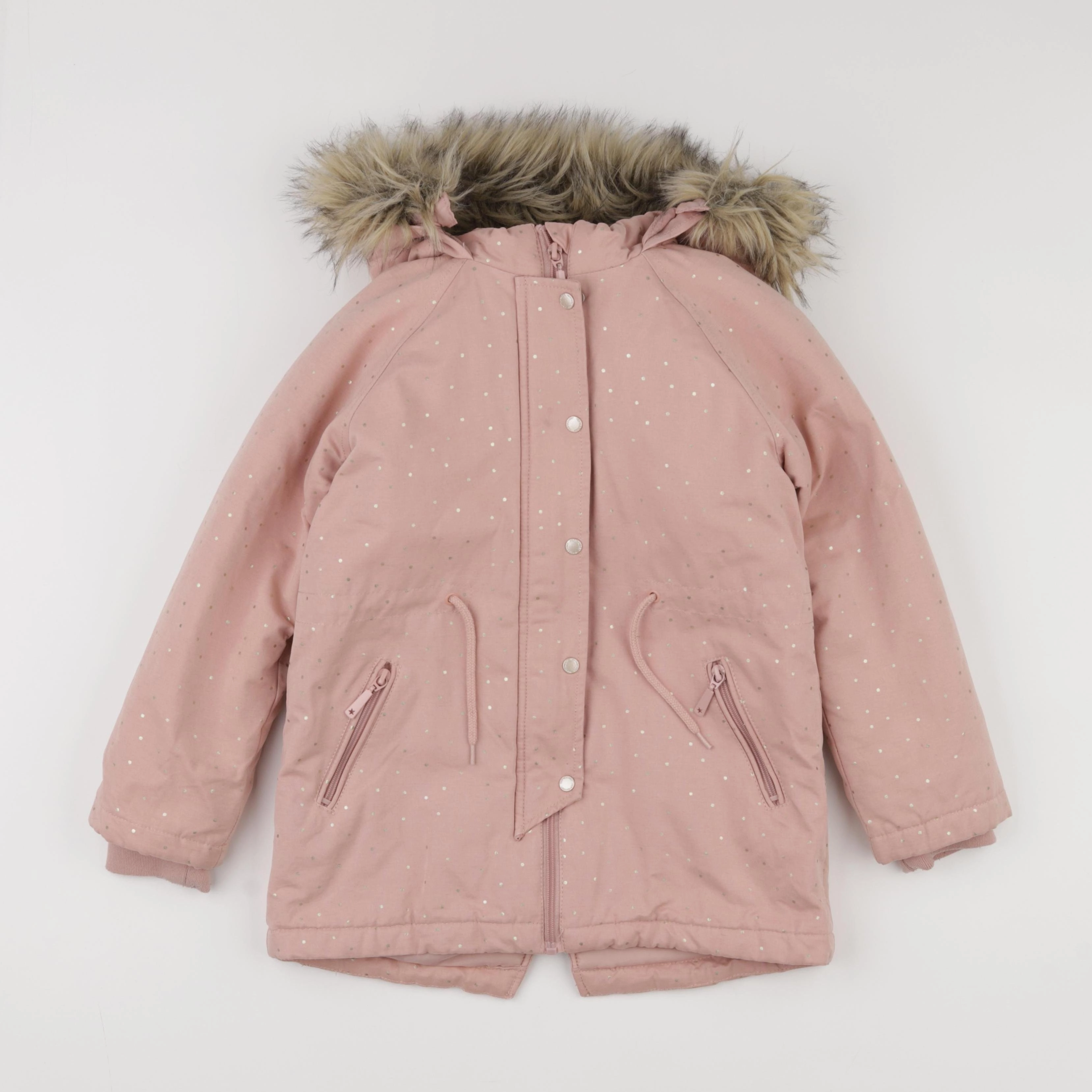 Vertbaudet - manteau rose - 8 ans