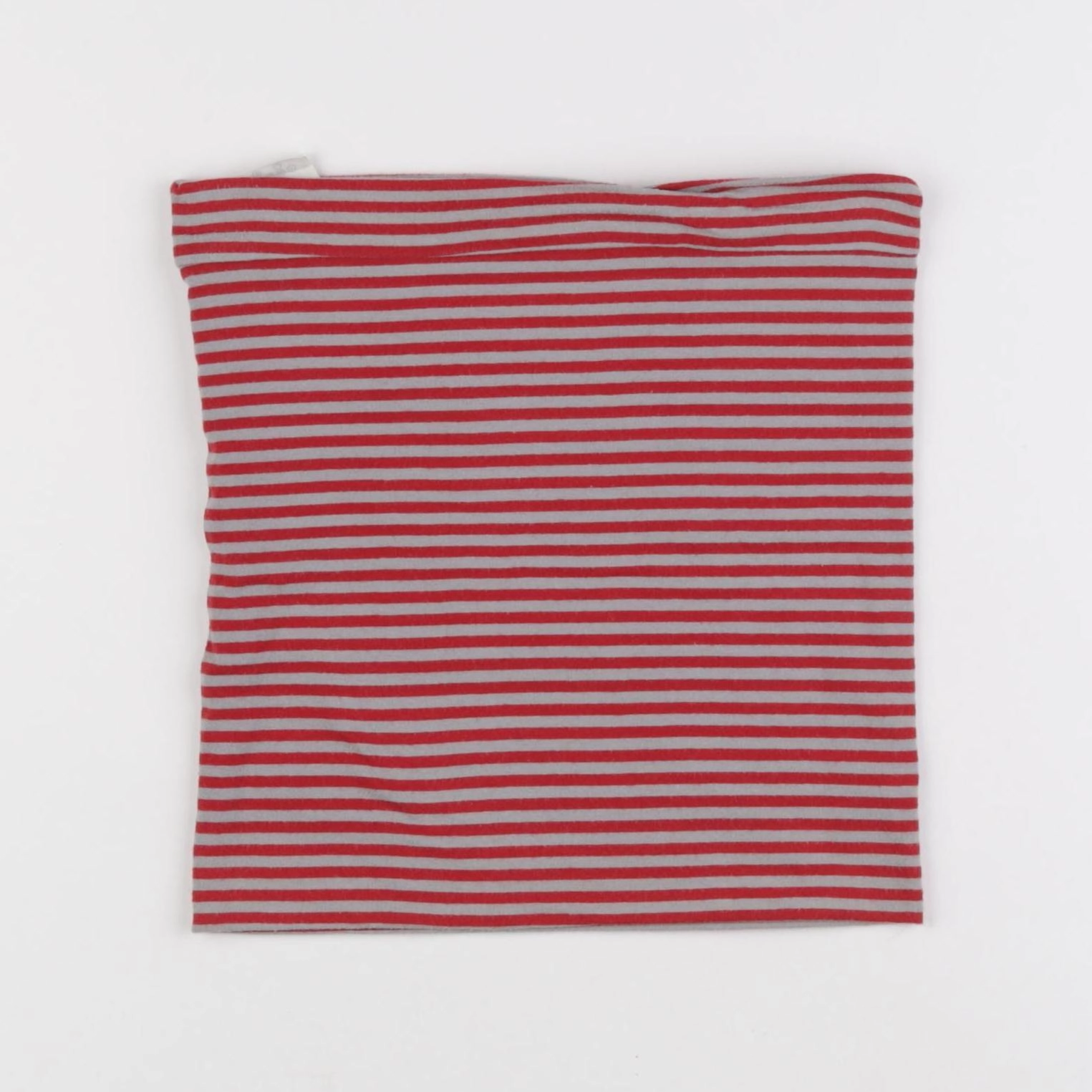 Vertbaudet - tour de cou rouge, gris - 6 ans