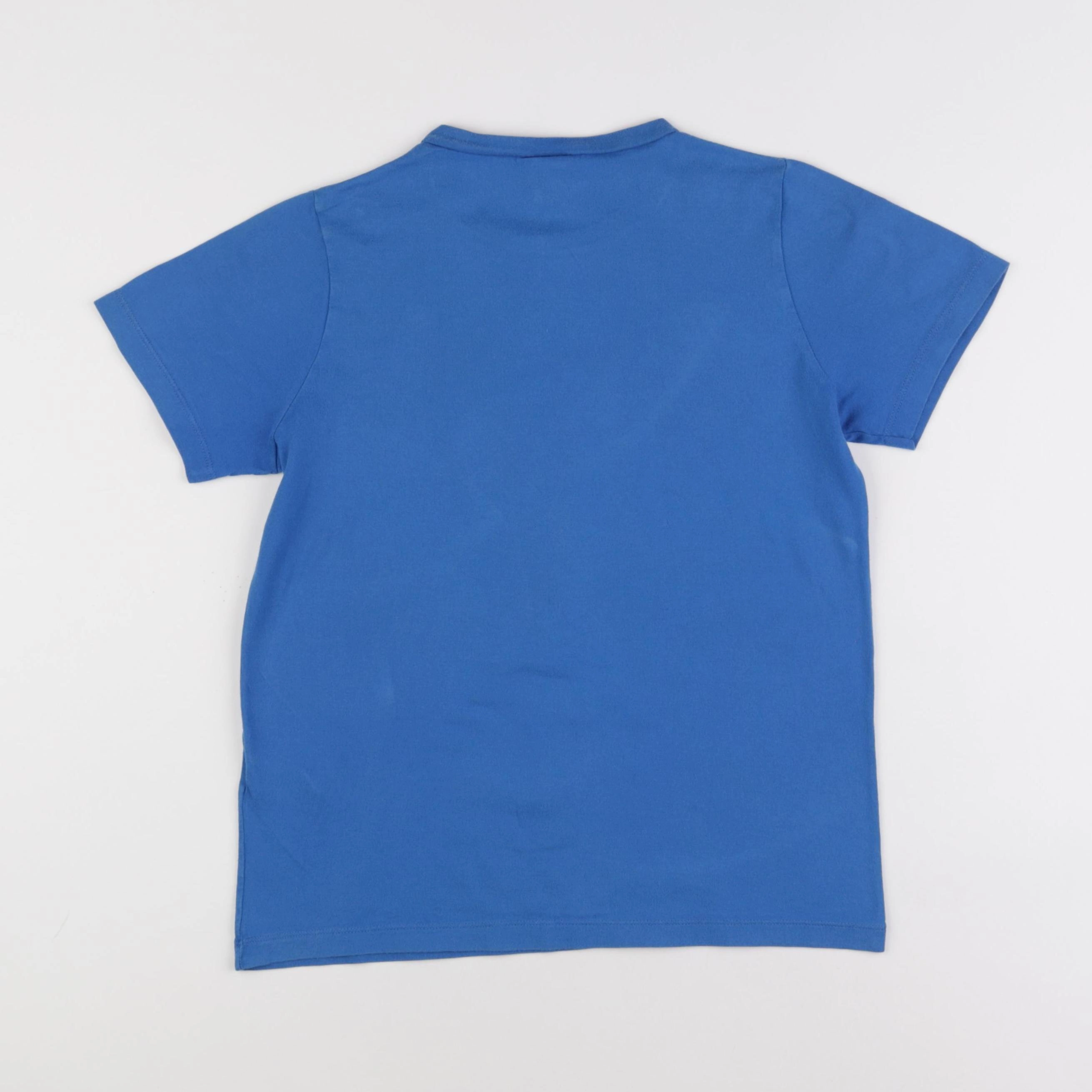 Petit Bateau - tee-shirt bleu - 12 ans