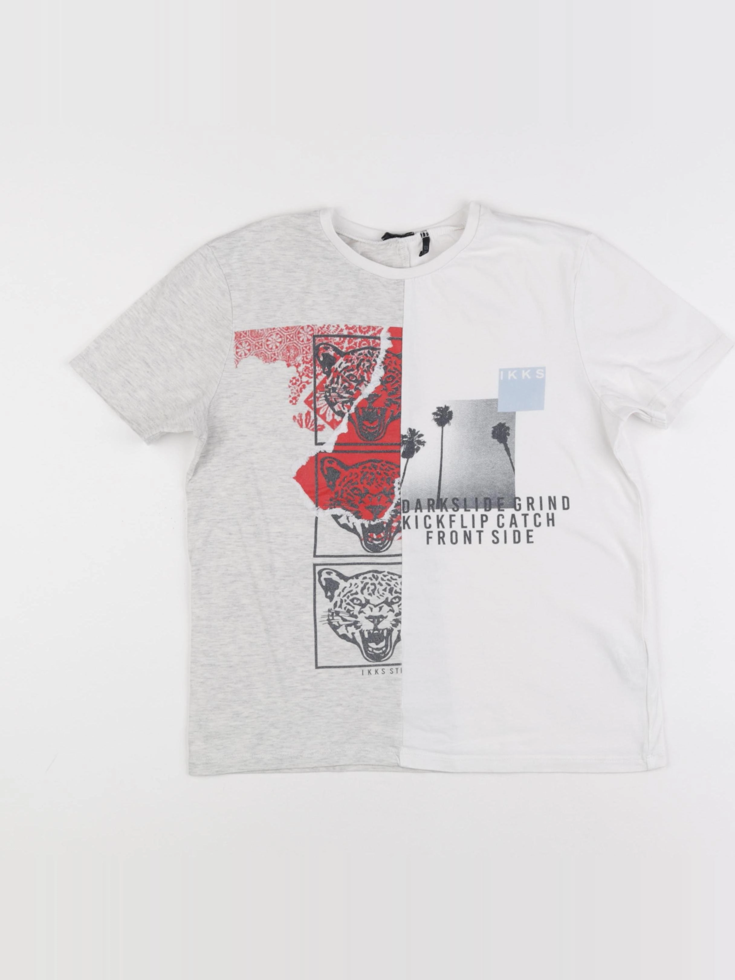 IKKS - tee-shirt blanc - 12 ans