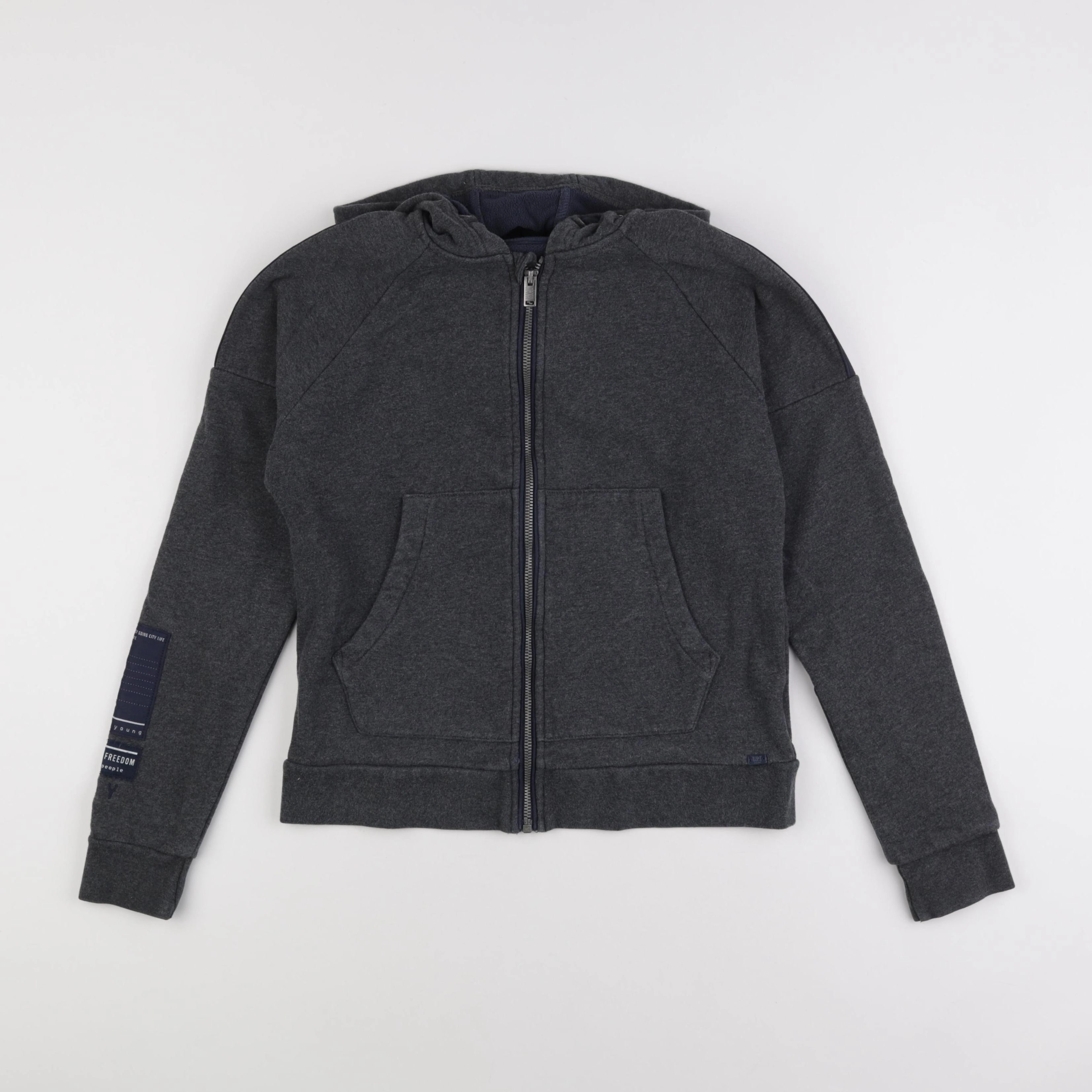 IKKS - sweat gris - 14 ans