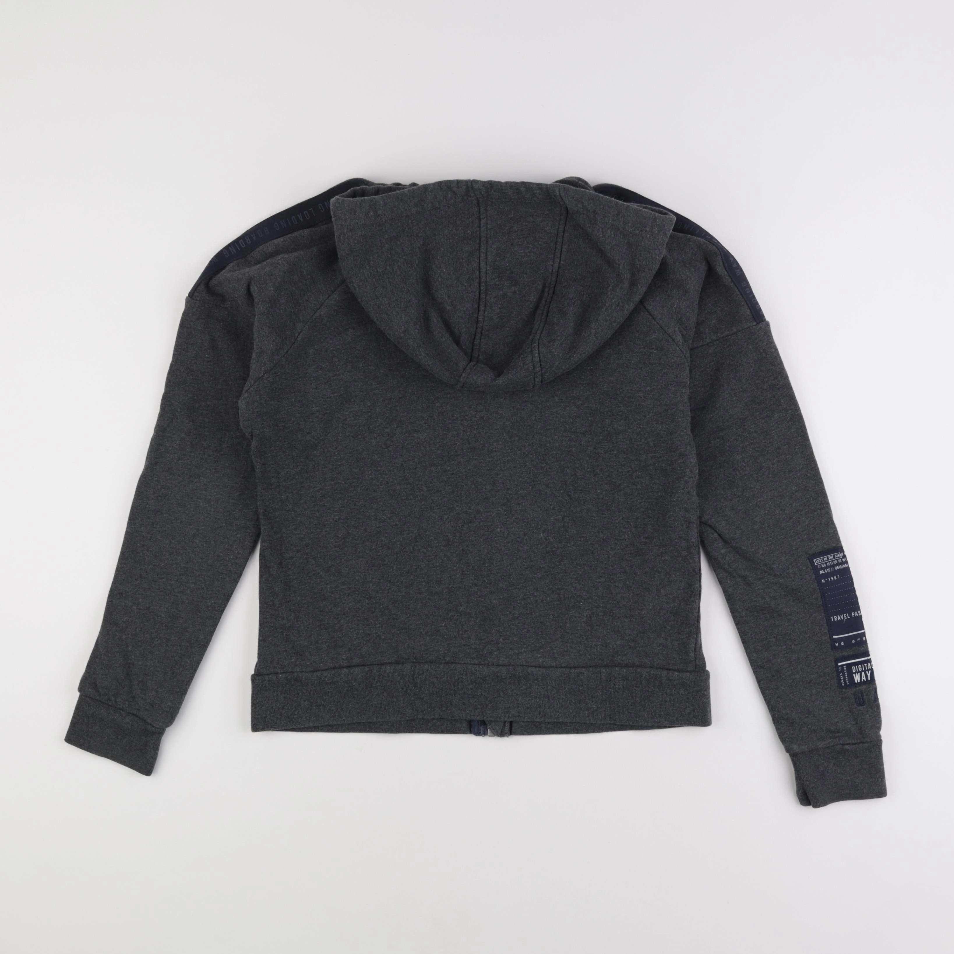 IKKS - sweat gris - 14 ans
