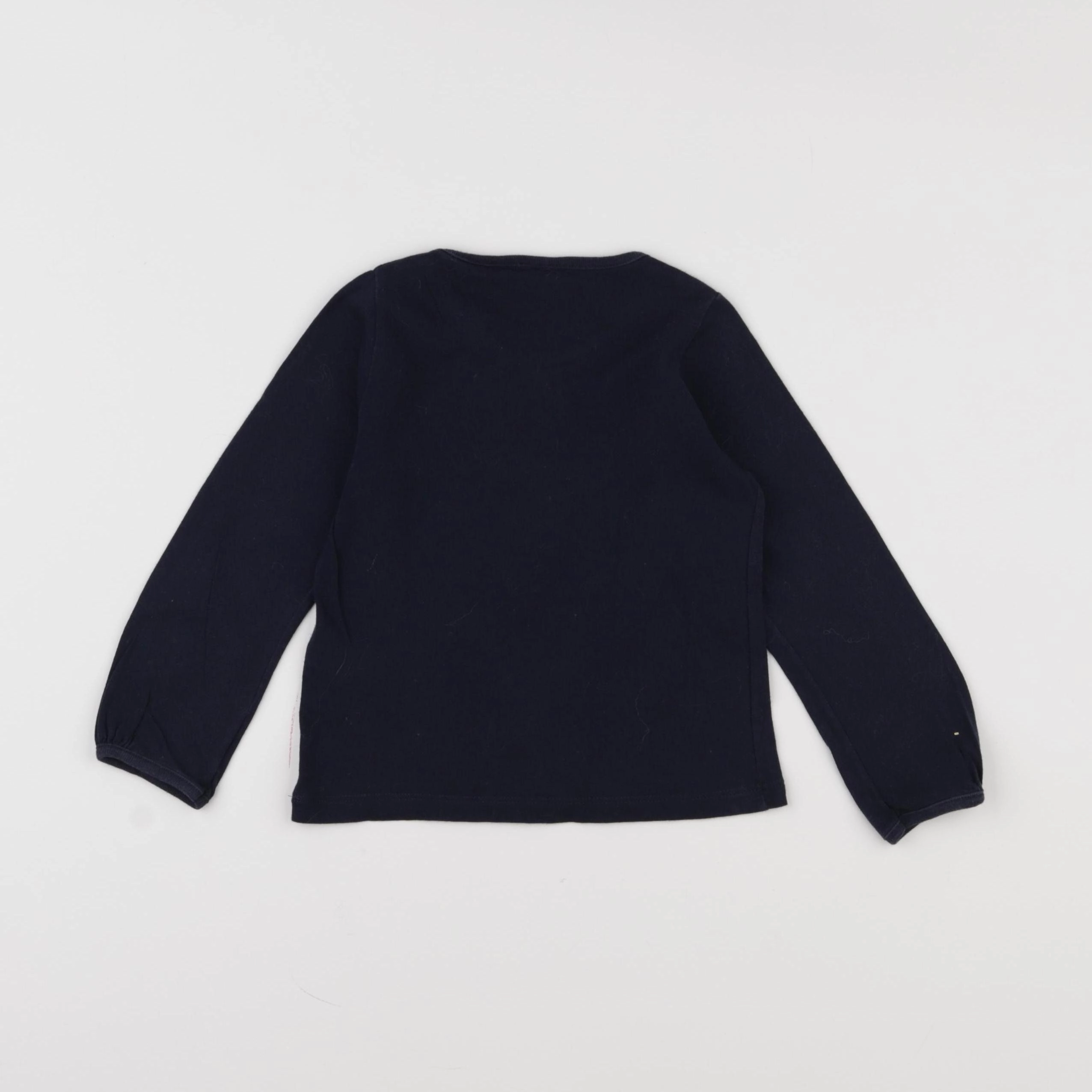 Petit Bateau - tee-shirt bleu - 3 ans