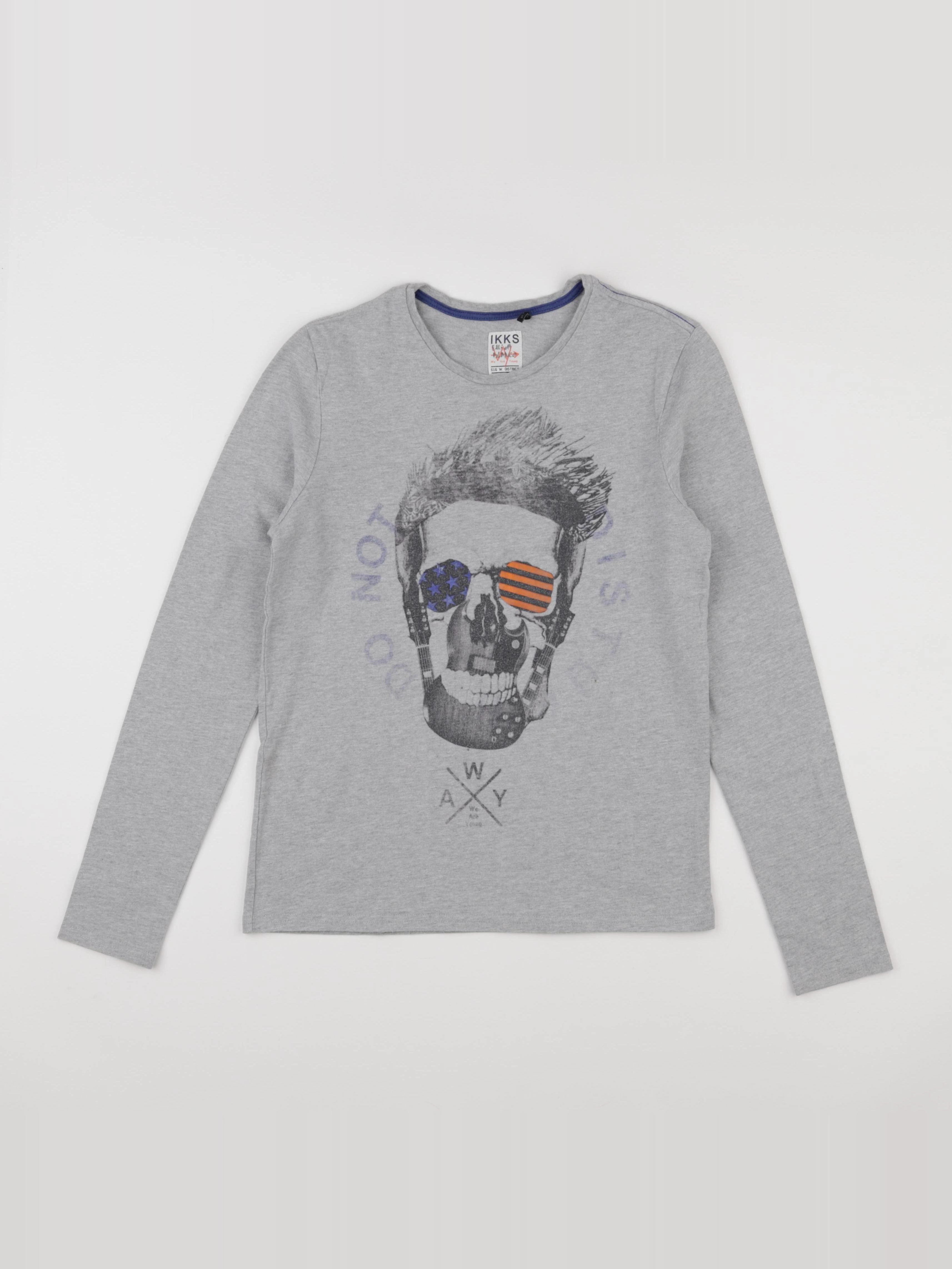 IKKS - tee-shirt gris - 14 ans