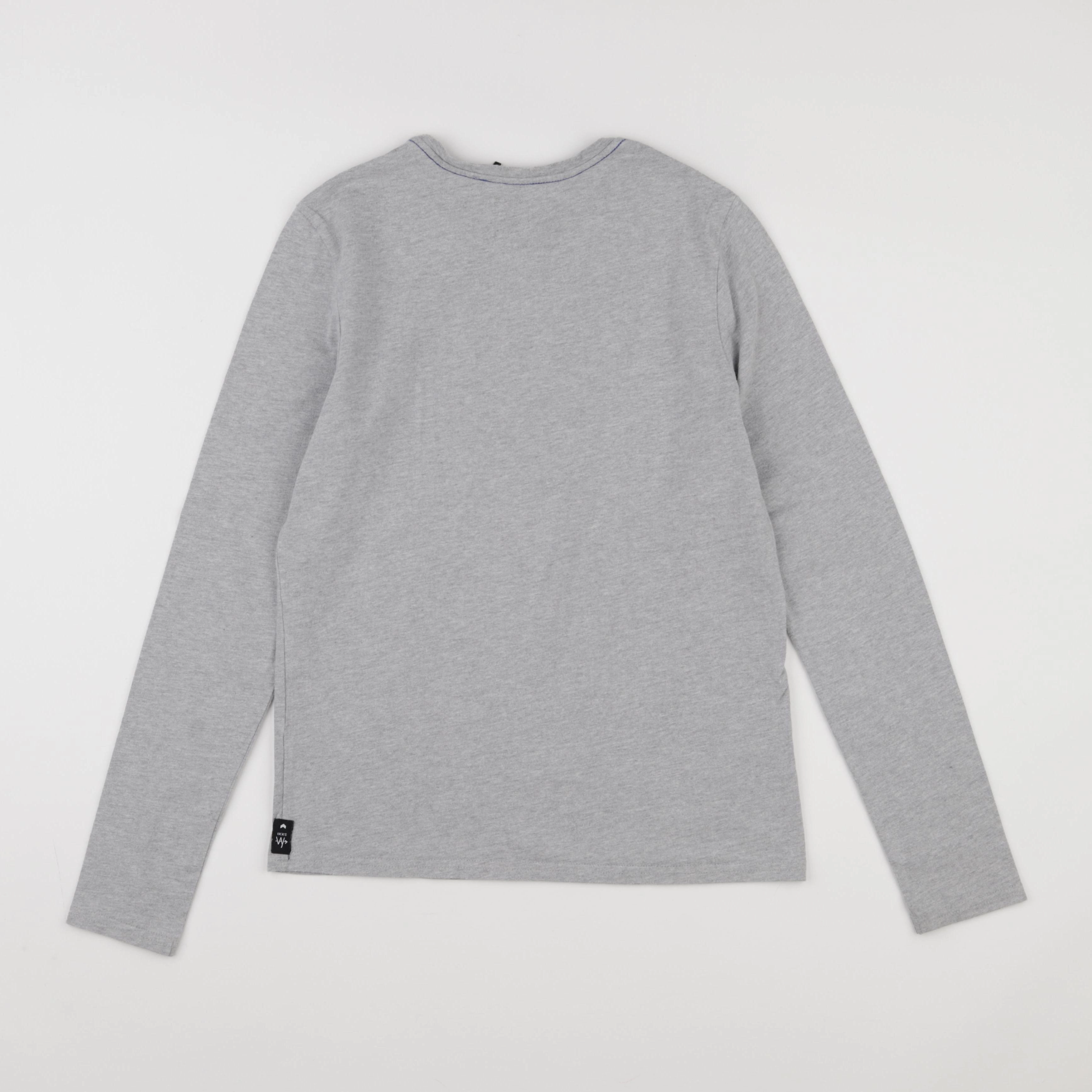 IKKS - tee-shirt gris - 14 ans