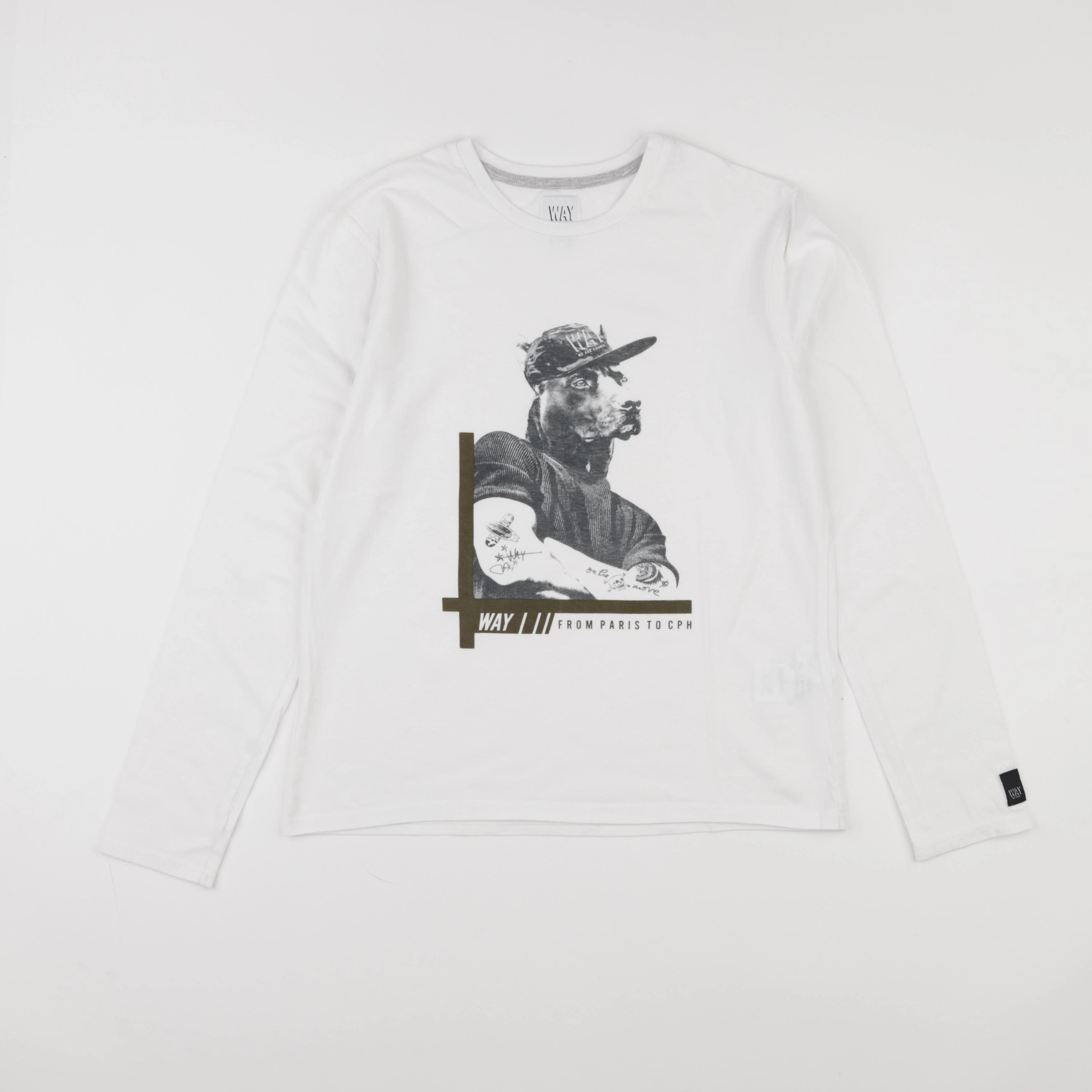 IKKS - tee-shirt blanc - 14 ans