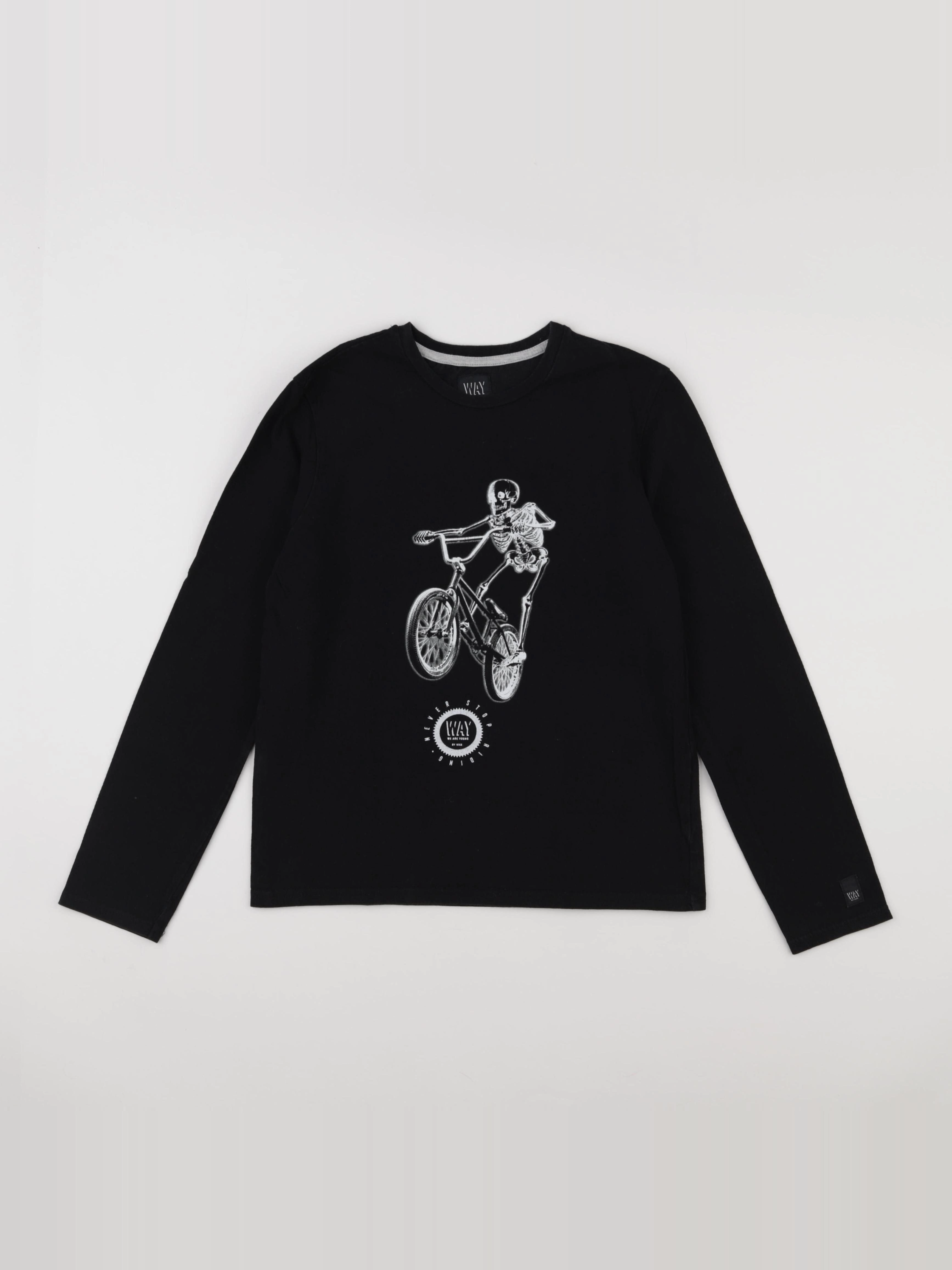 IKKS - tee-shirt noir - 12 ans