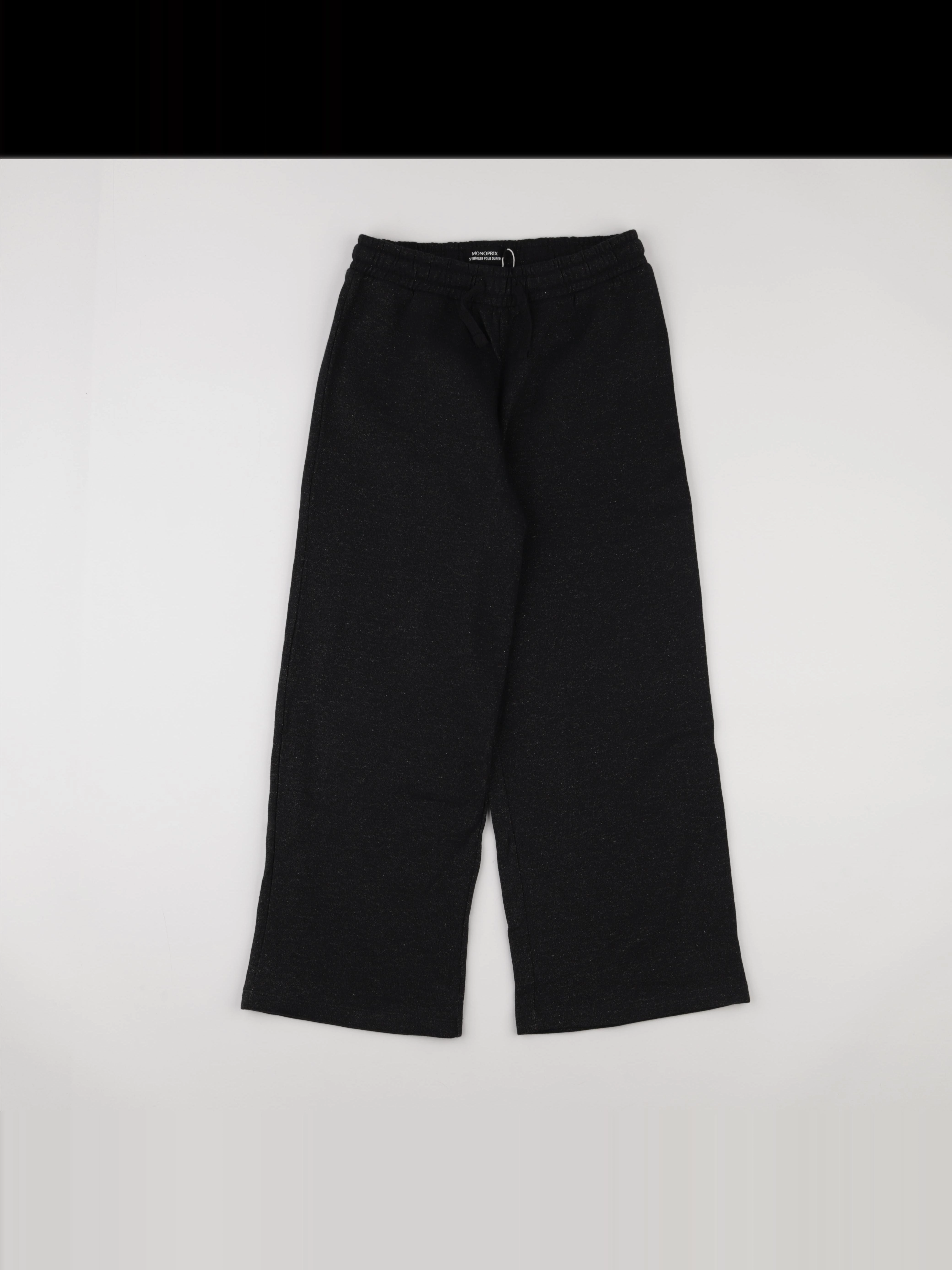 Monoprix - jogging noir, or - 10 ans