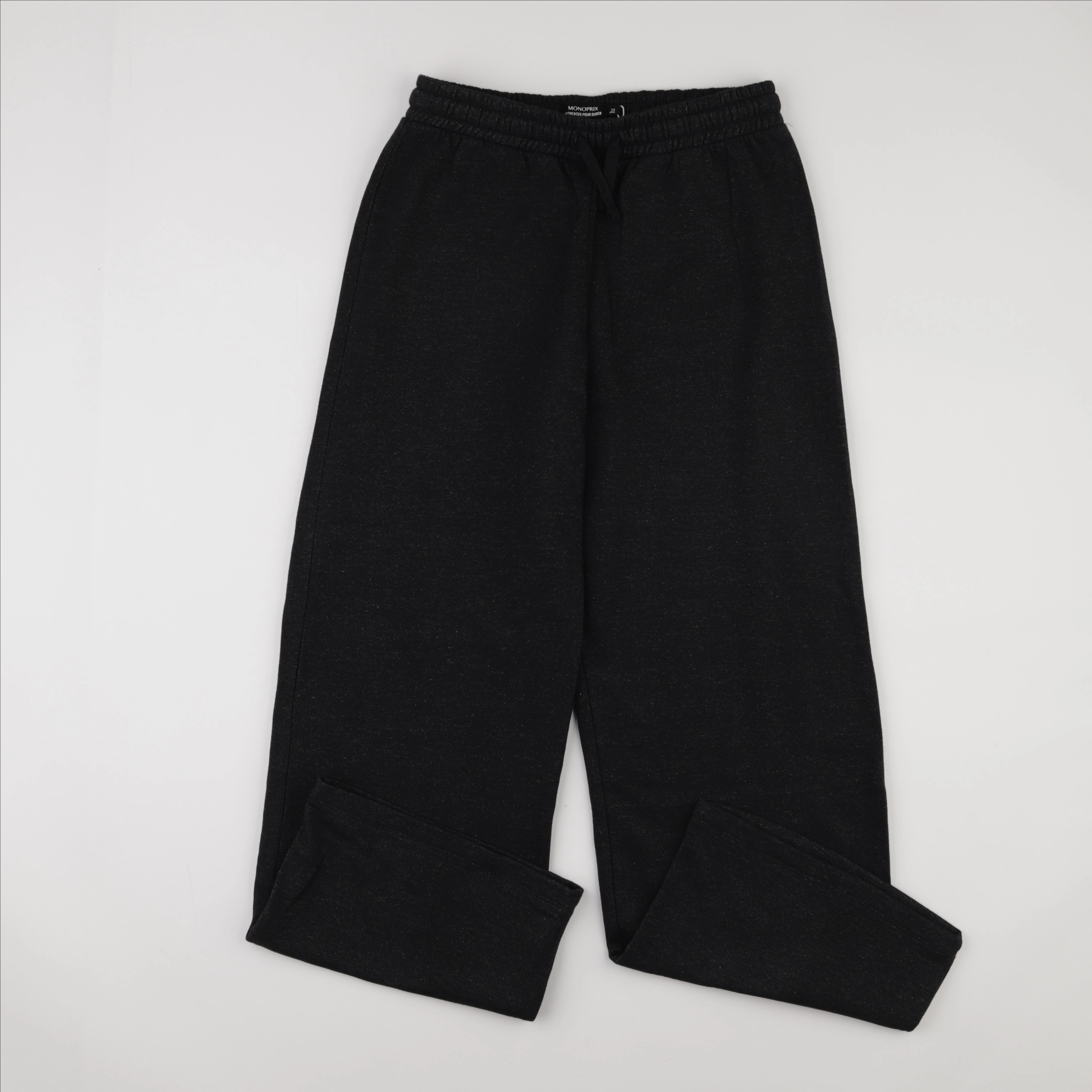 Monoprix - jogging noir, or - 14 ans