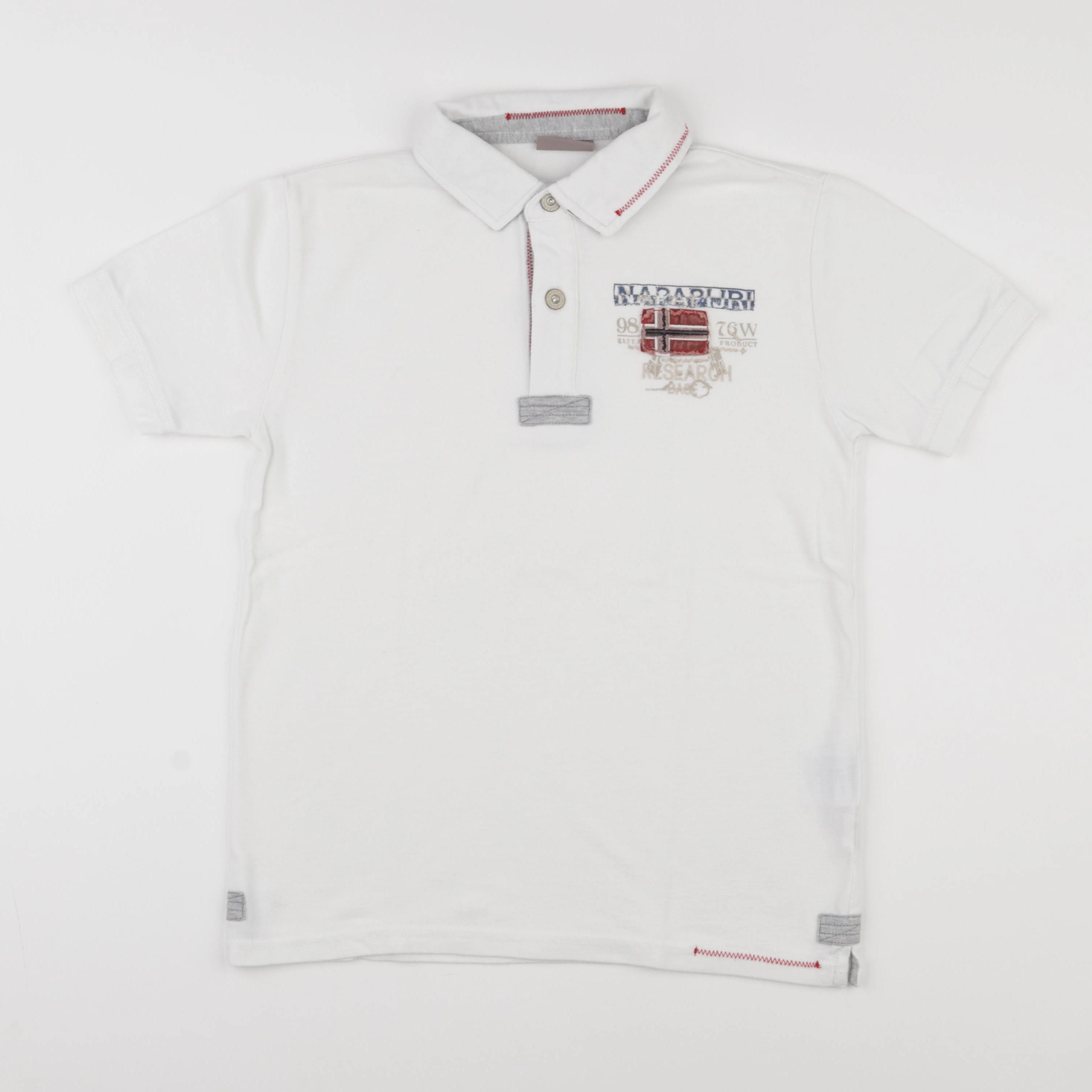 Napapijri - polo blanc - 12 ans